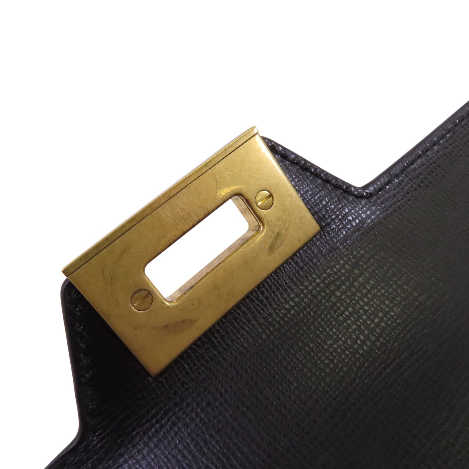 Valentino 牛皮皮革Garavani Alcove金扣手挽肩背兩用袋