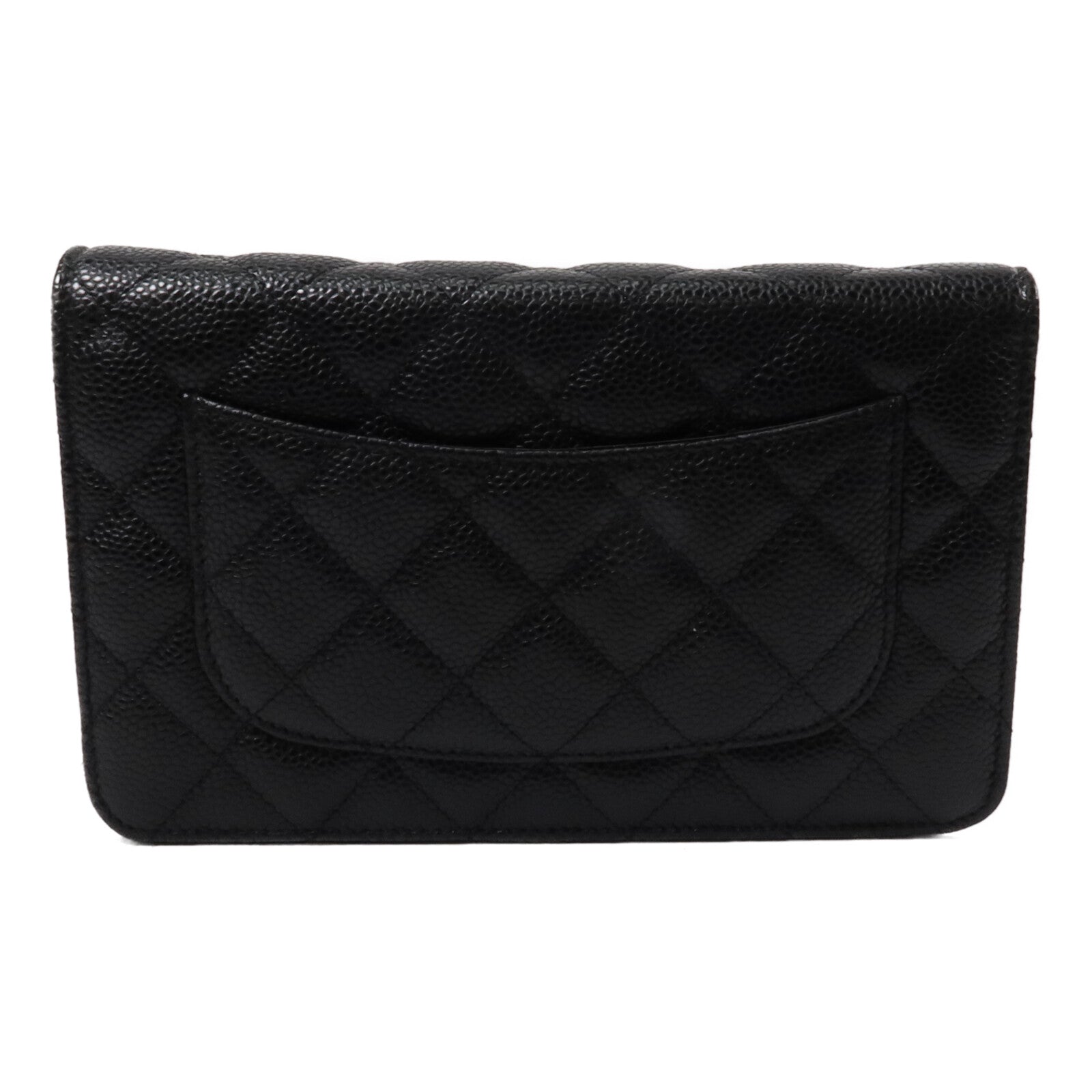 CHANEL 牛皮皮革WOC Wallet On Chain鏈帶肩背袋