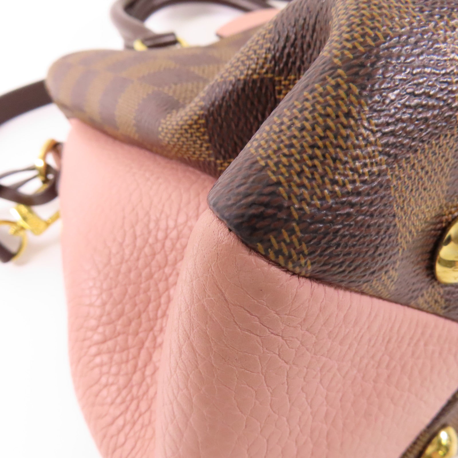 LOUIS VUITTON 【激減優惠】Damier Brittany金扣手挽肩背兩用袋