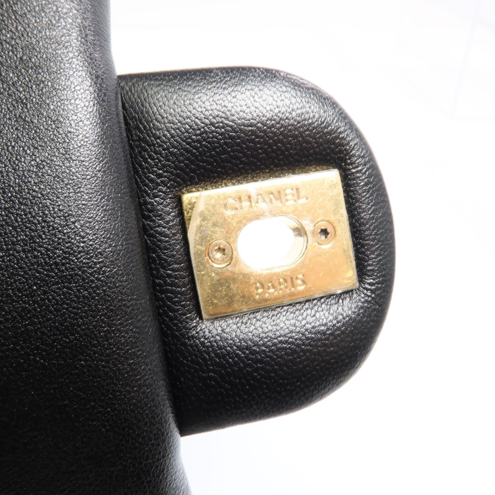 CHANEL 【激減優惠】牛皮皮革Chain Shoulder Bag金扣鏈帶肩背袋