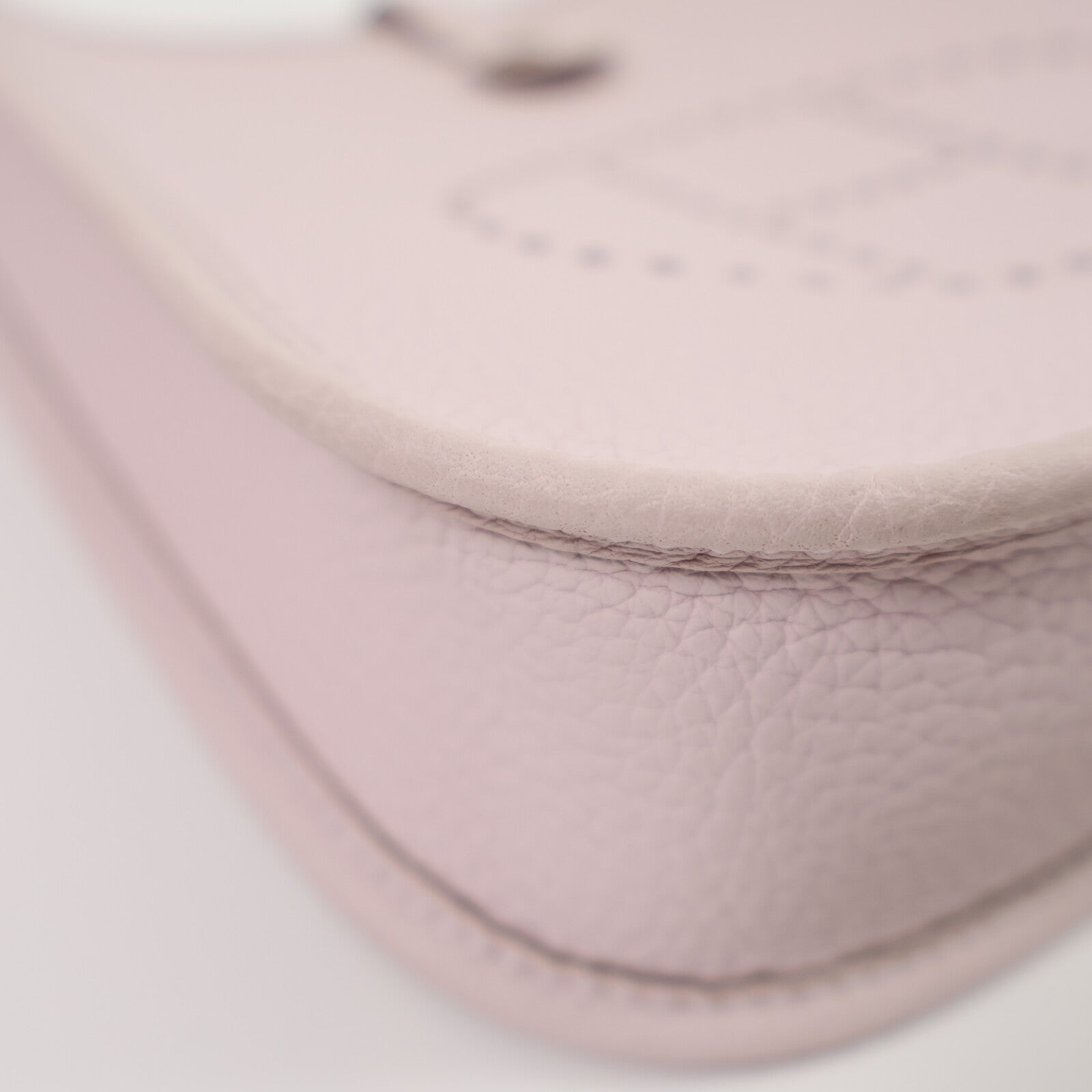 HERMES Clemence皮革Evelyne TPM肩背袋Rose Sakura