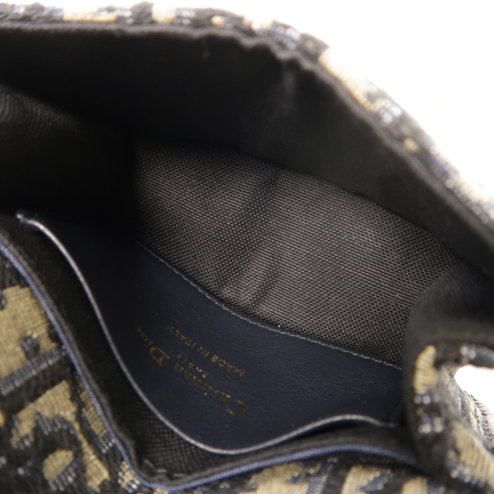 Dior 帆布/羊皮皮革30 Montaigne Nano鏈帶肩背袋