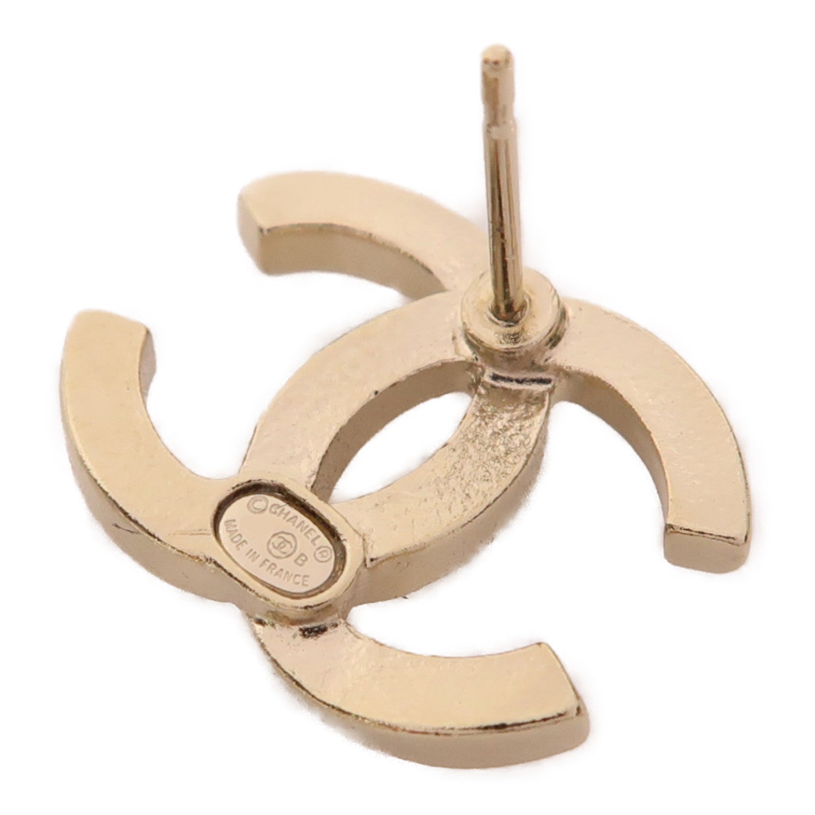 CHANEL 金屬Earrings耳環金色