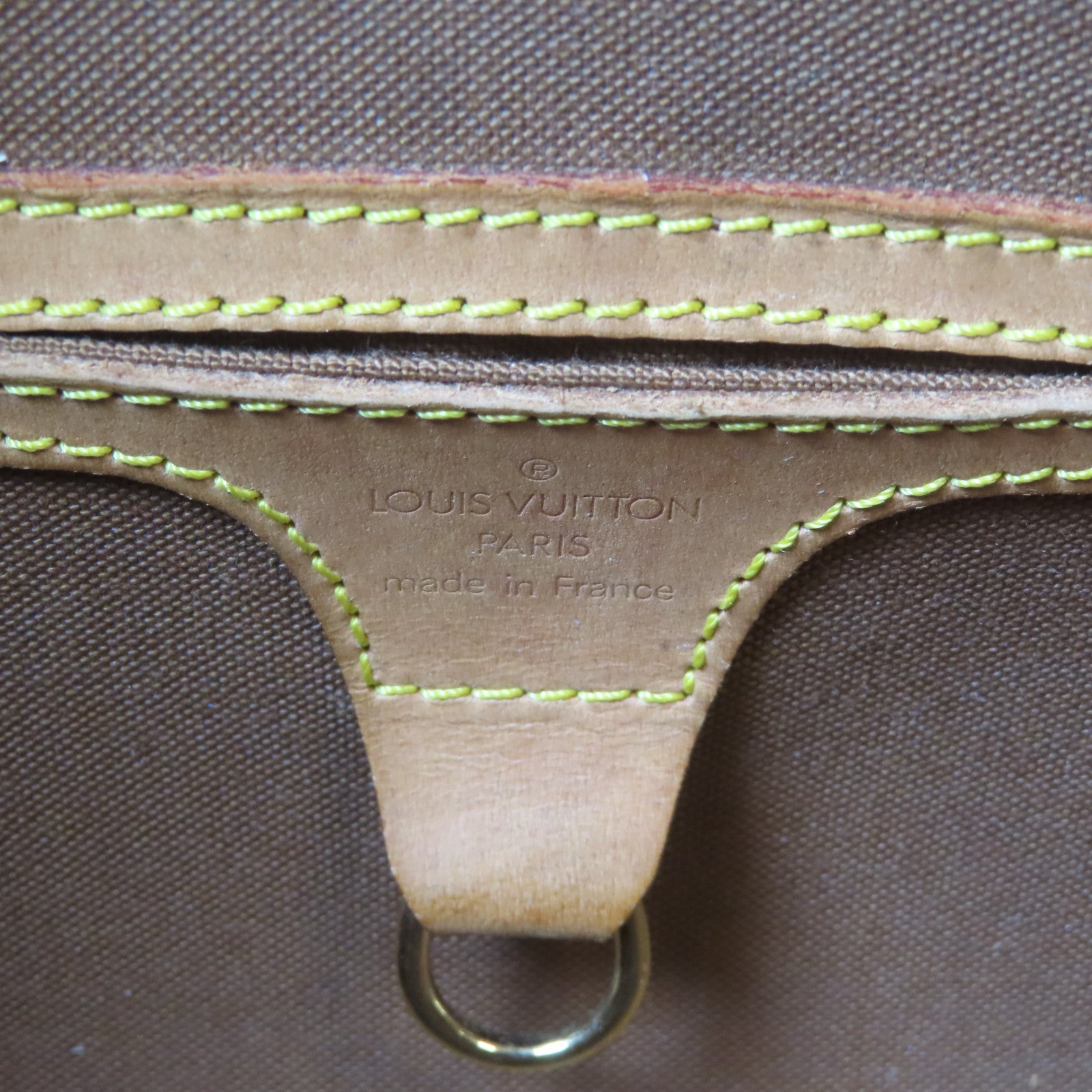 LOUIS VUITTON Monogram Elipse PM金扣手挽袋啡色