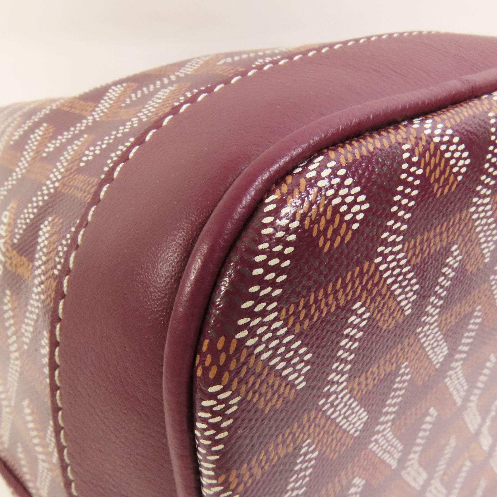 GOYARD 【激減優惠】塗層帆布Petit Flot Bucket肩背袋