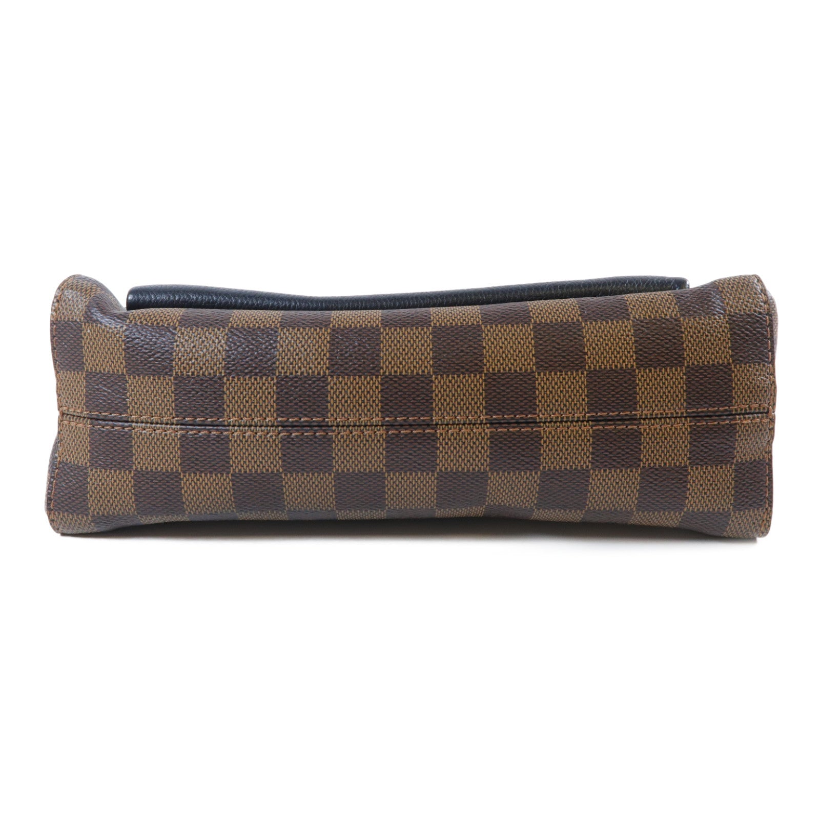 LOUIS VUITTON 【激減優惠】Damier Ebene Vavin PM金扣鏈帶肩背袋啡色