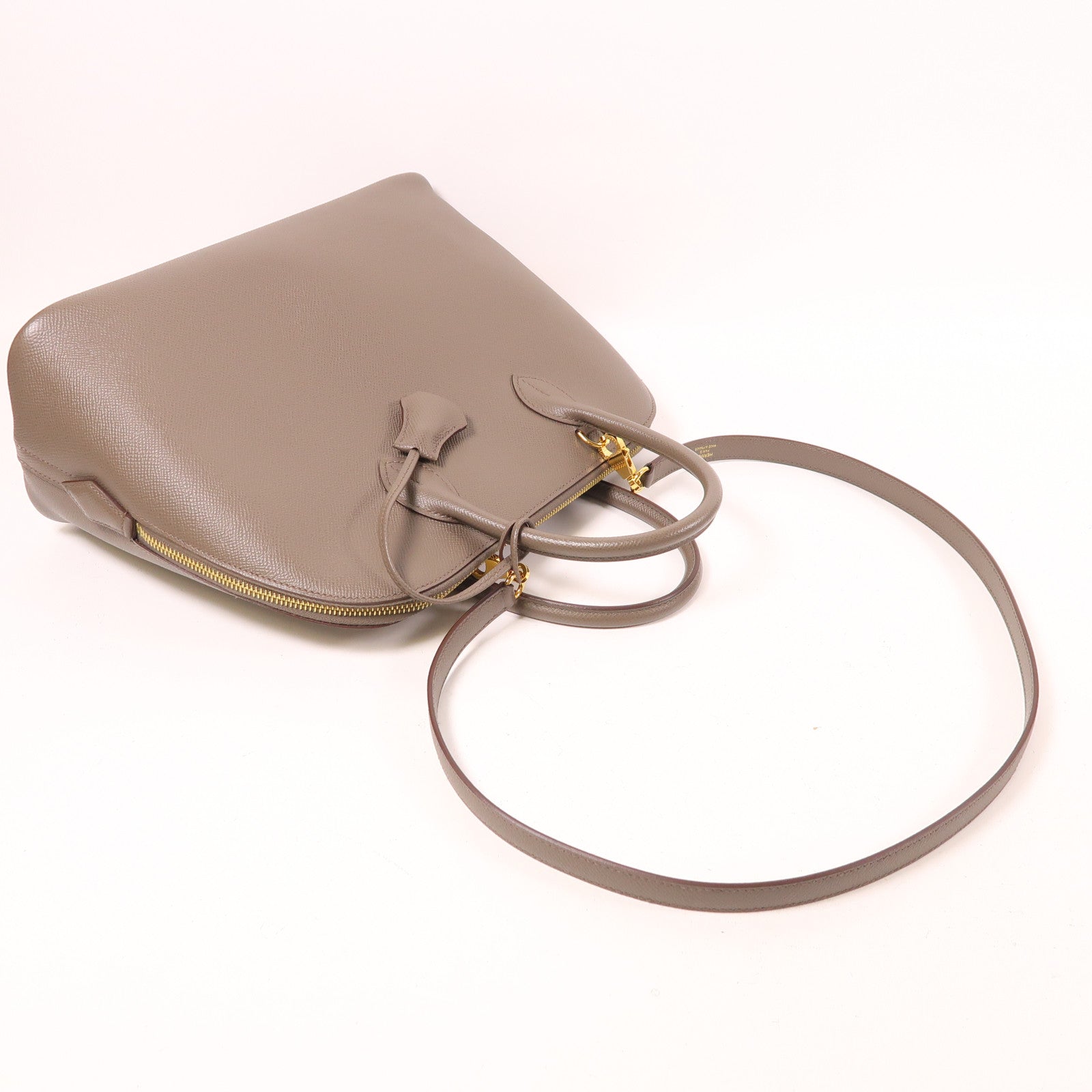 HERMES Epsom皮革Bolide 31金扣手挽肩背兩用袋