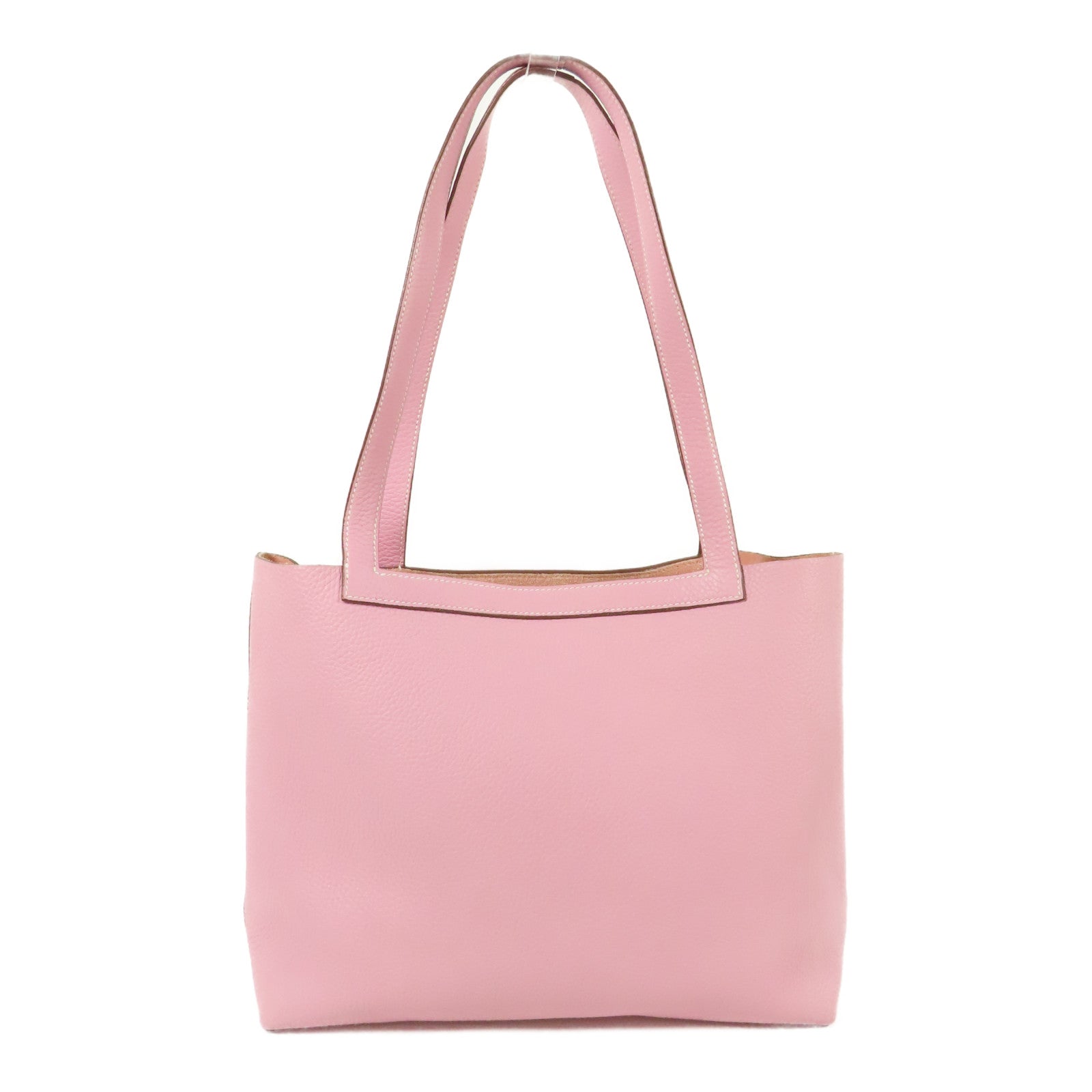 HERMES Clemence皮革Cabasellier 31肩背袋Mauve Sylvestre