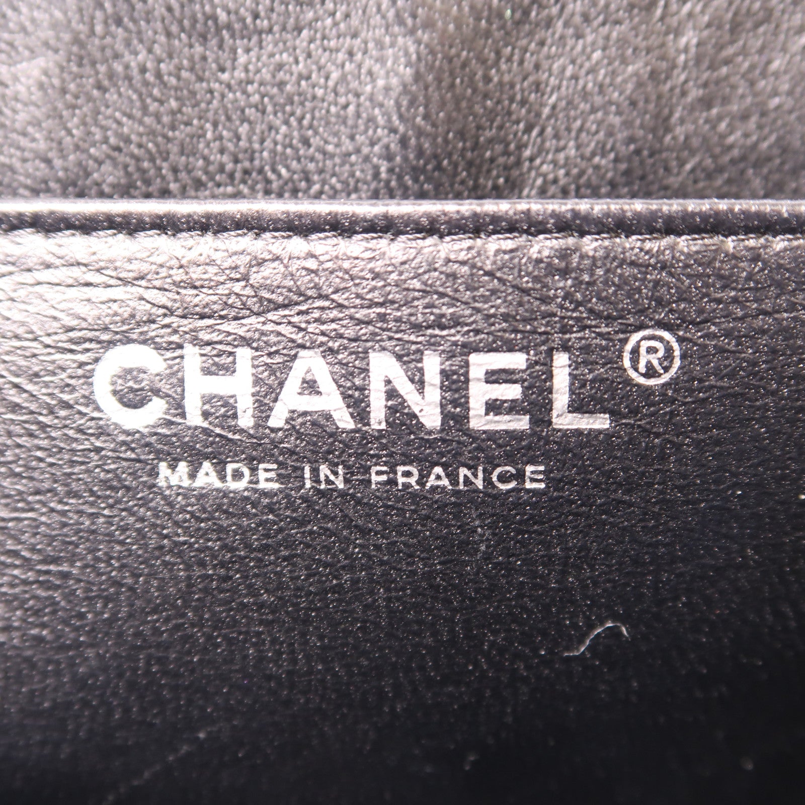 CHANEL 牛皮皮革Maxi Classic銀扣肩背袋