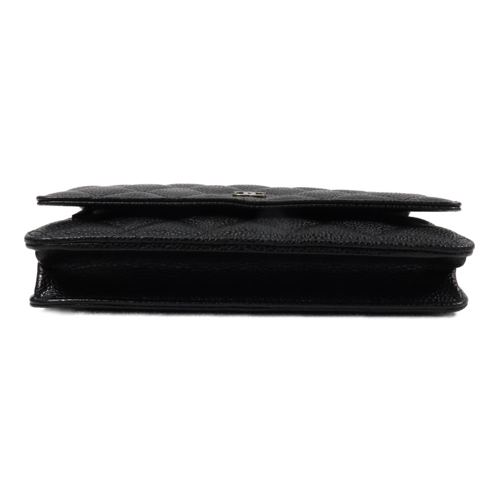 CHANEL 牛皮皮革WOC Wallet On Chain鏈帶肩背袋