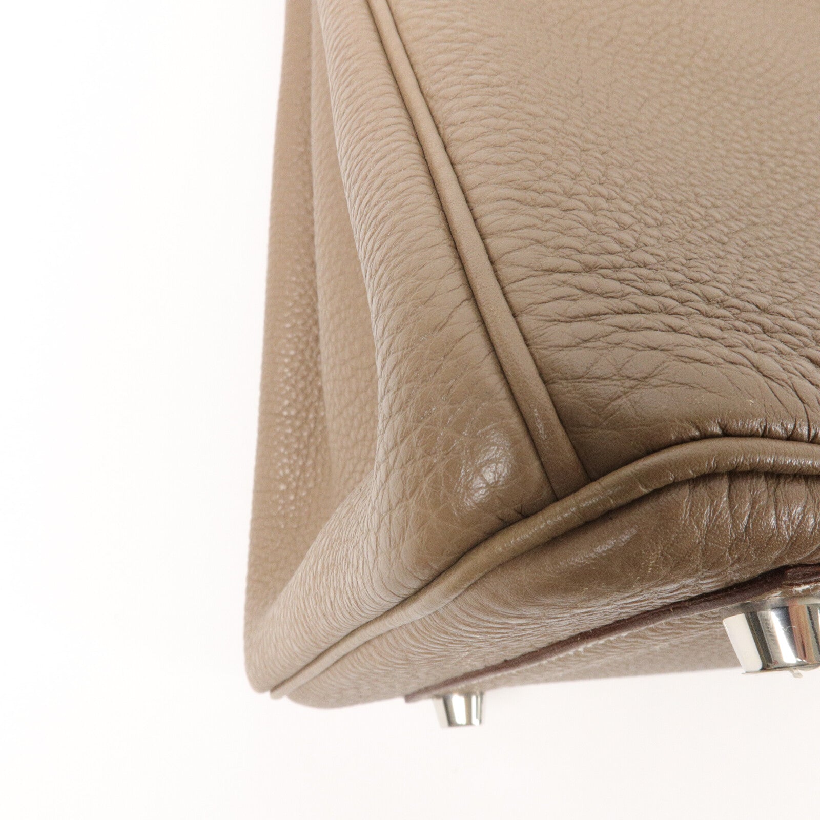 HERMES Togo皮革Birkin 30手挽袋Etoupe