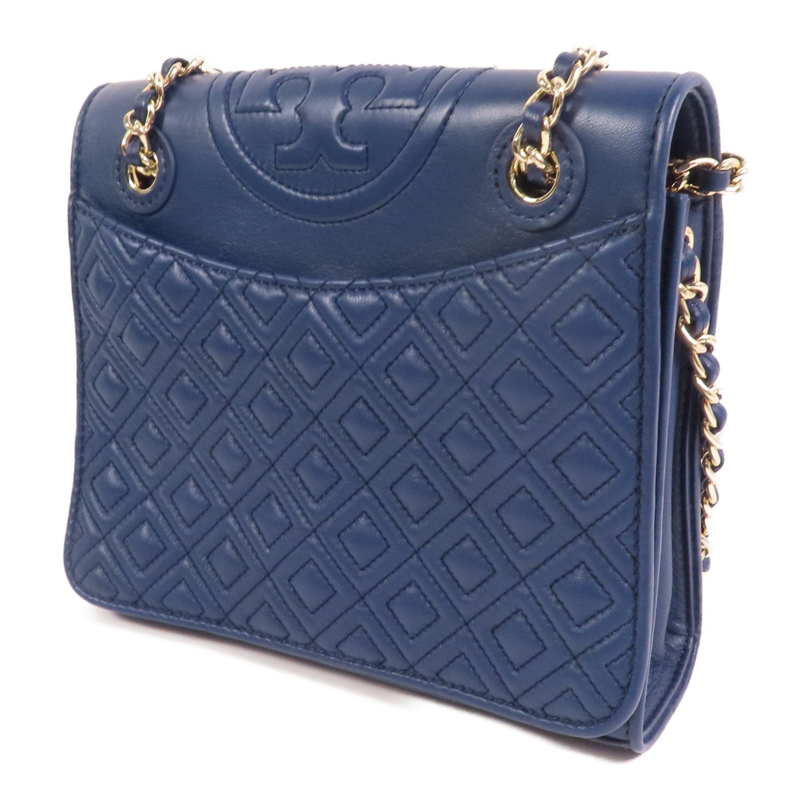 Tory Burch 牛皮皮革Chain Shoulder Bag金扣鏈帶肩背袋