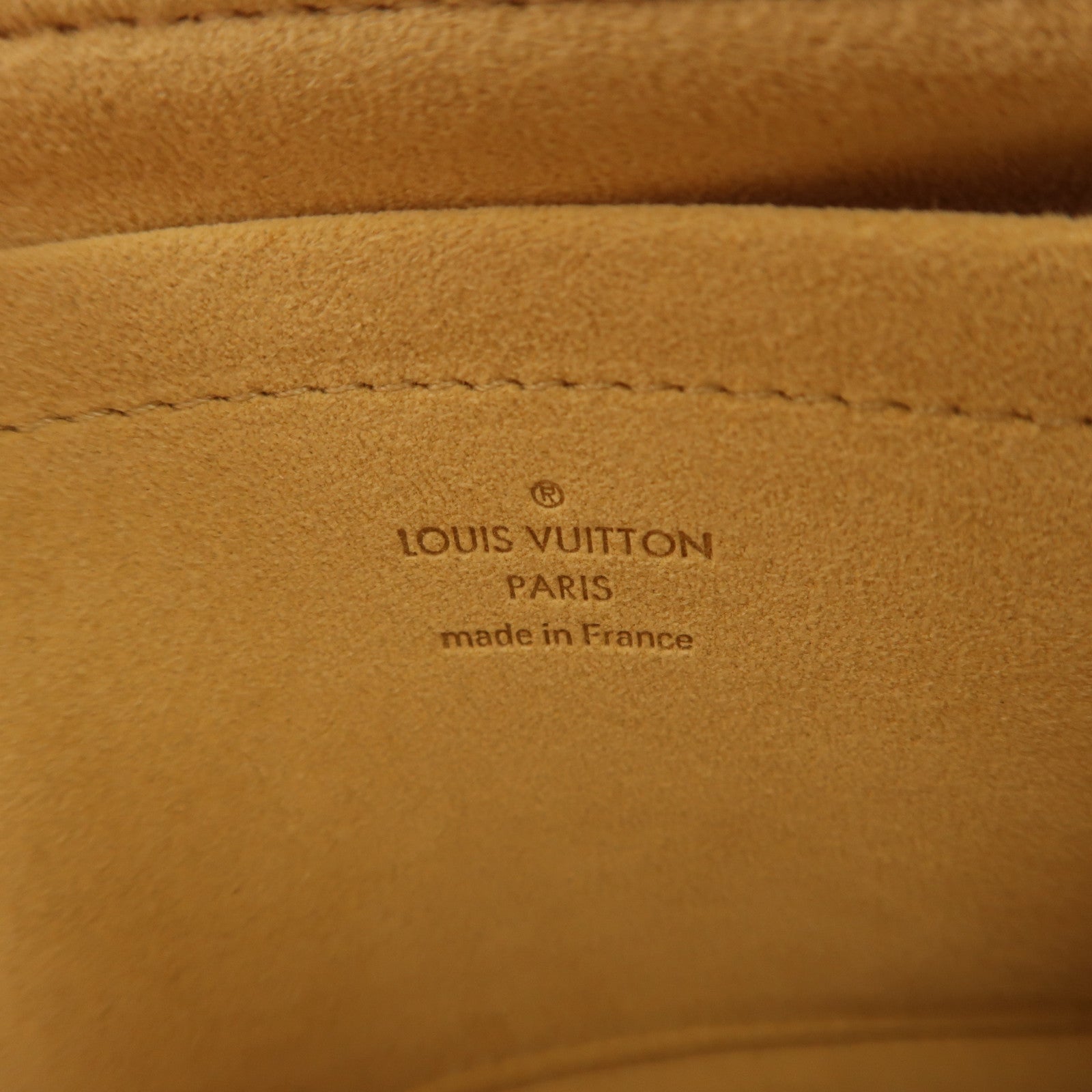 LOUIS VUITTON Damier Azur Shoulder Bag金扣鏈帶肩背袋
