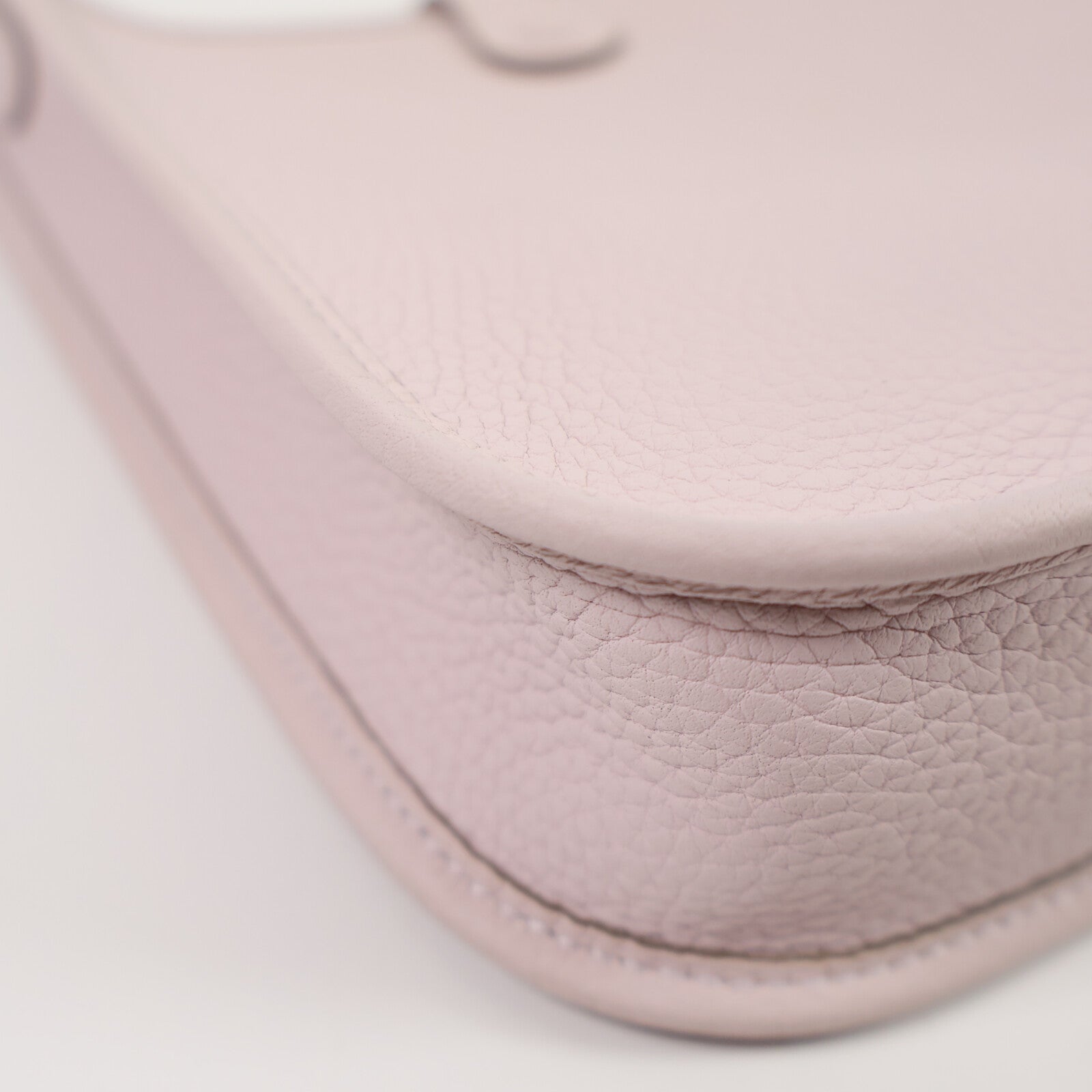 HERMES Clemence皮革Evelyne TPM肩背袋Rose Sakura