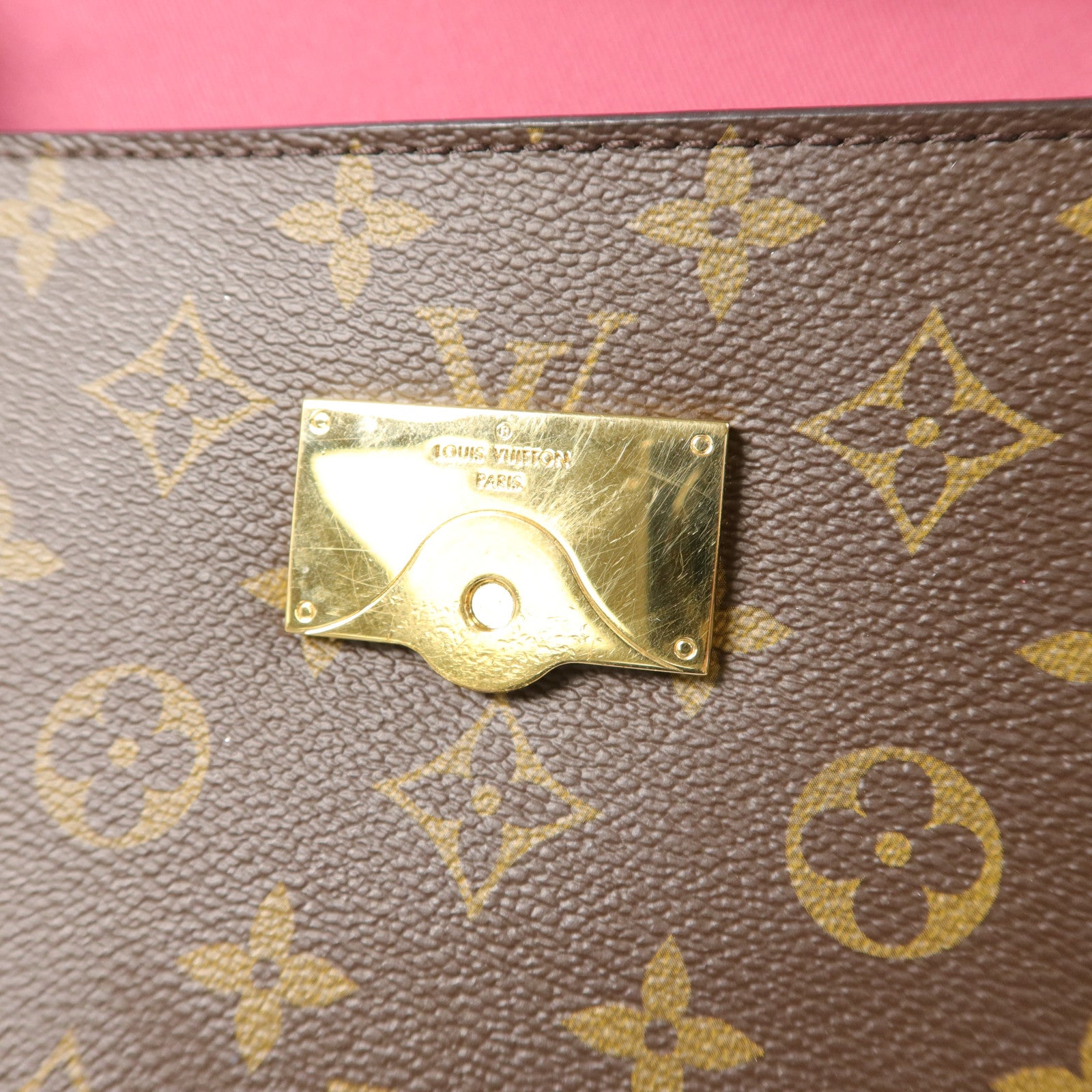 LOUIS VUITTON Monogram Cluny BB手挽肩背兩用袋