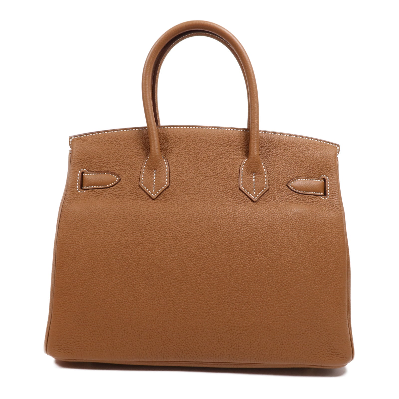 HERMES Togo皮革Birkin 30金扣手挽袋Gold