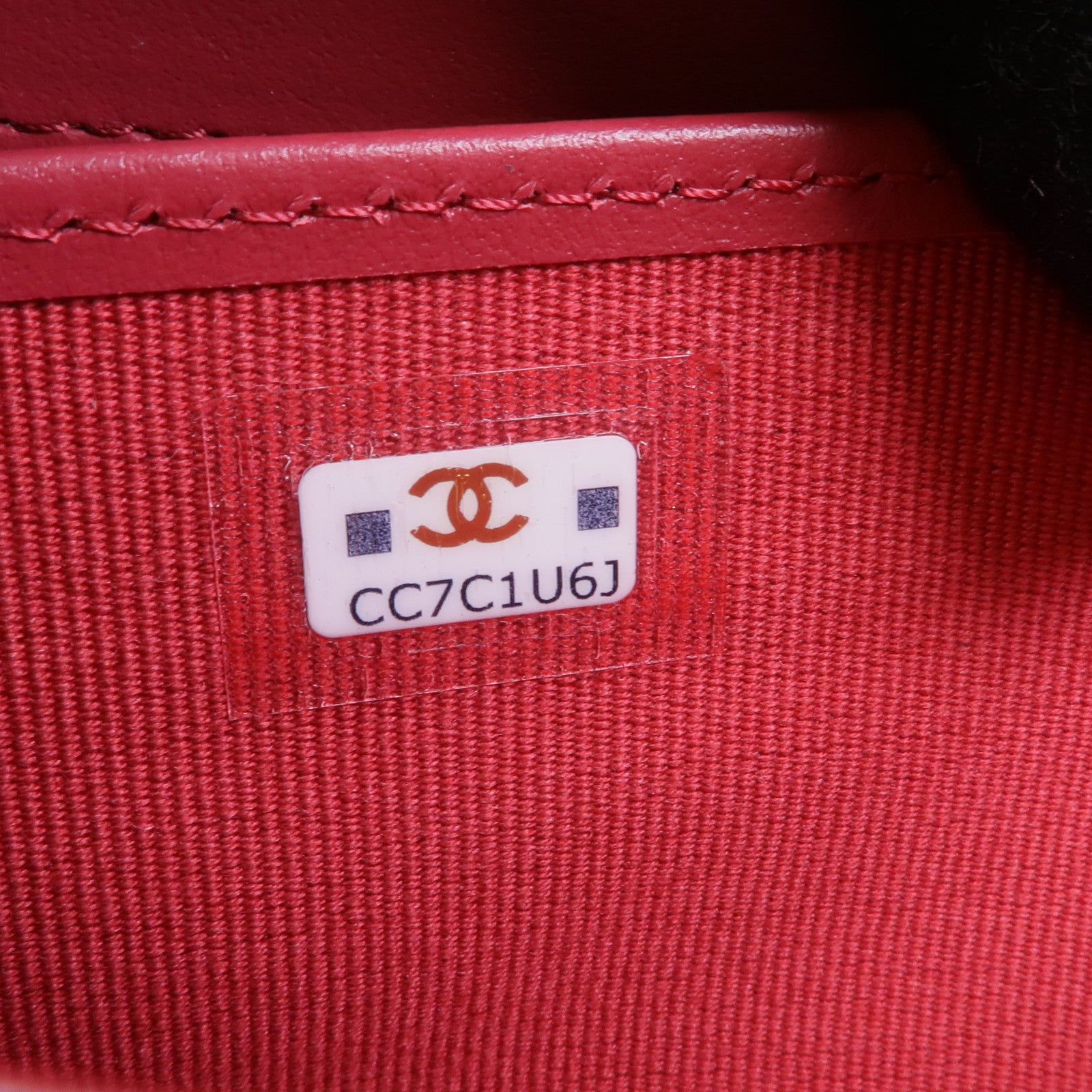CHANEL 羊皮皮革Wallet銀扣長錢包