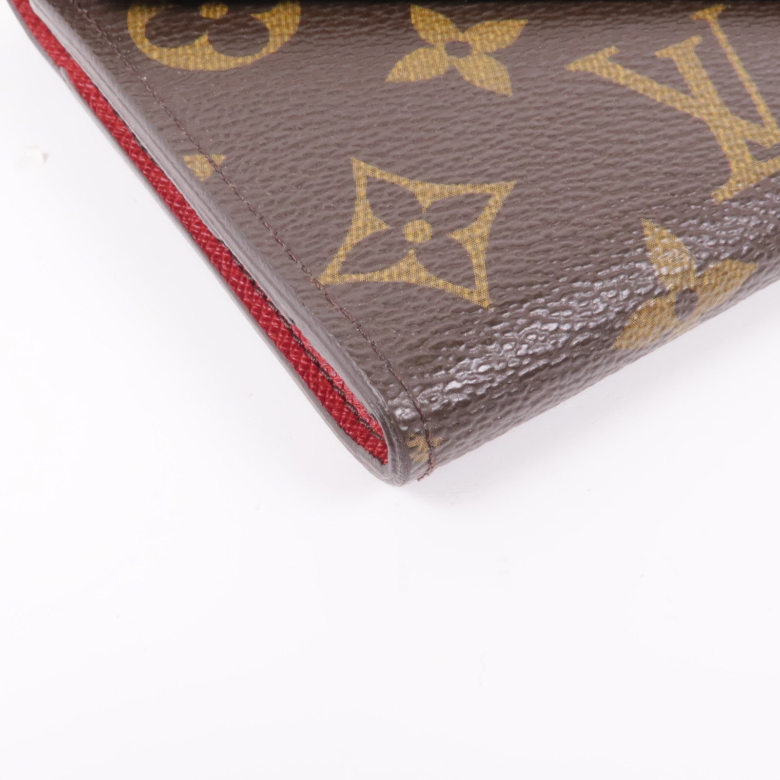 LOUIS VUITTON Monogram Emilie金扣長錢包