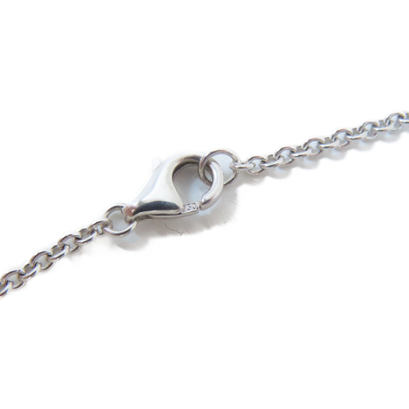 CARTIER 【激減優惠】18K白金Baby Love Necklace項鍊#42cm