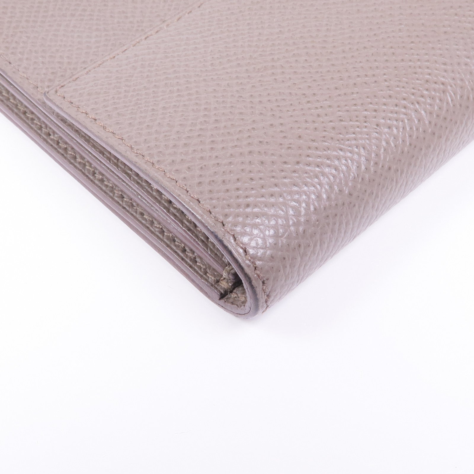 HERMES 【激減優惠】Epsom皮革Clic 16 Wallet錢包Etain