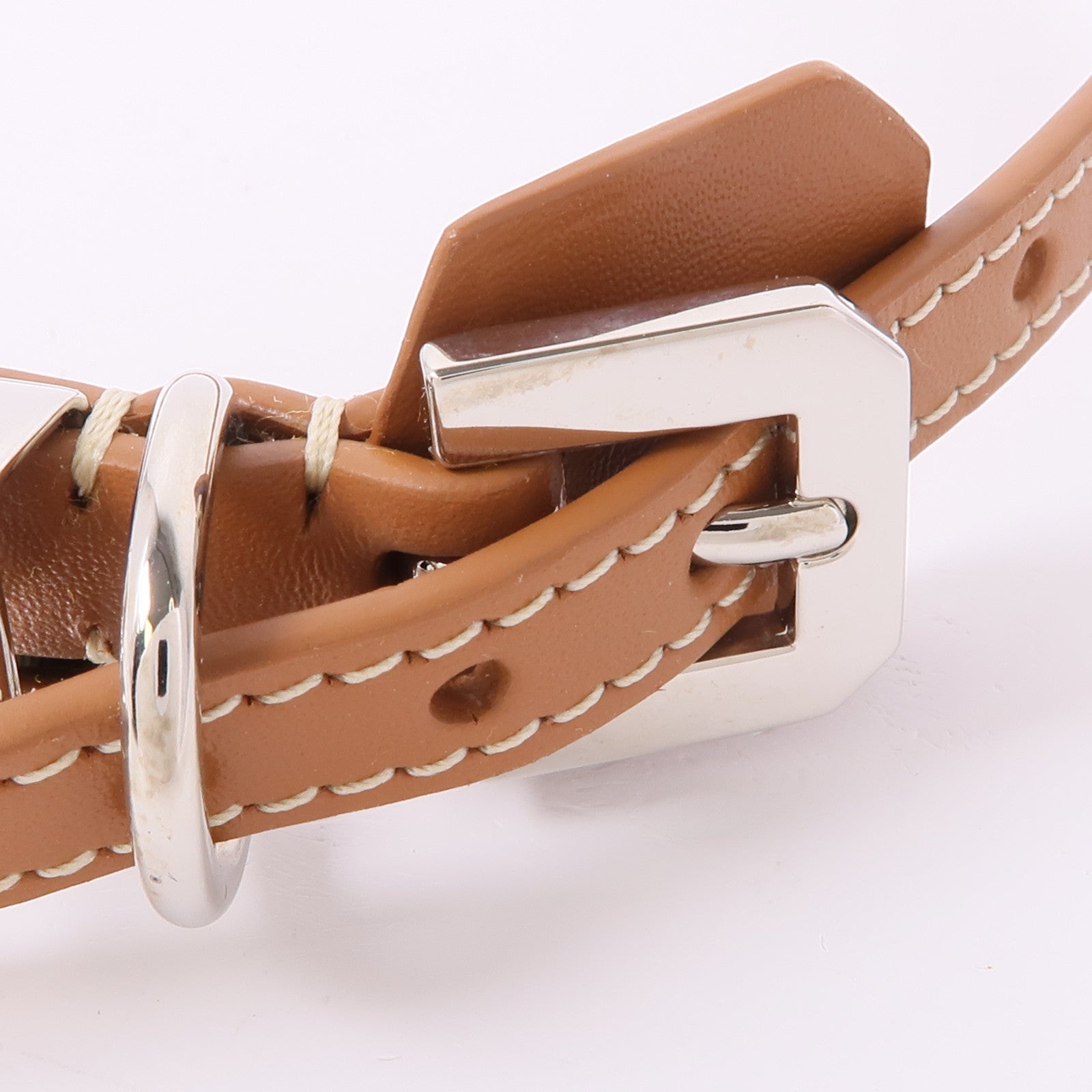 GOYARD 皮革Bracelet銀扣手帶