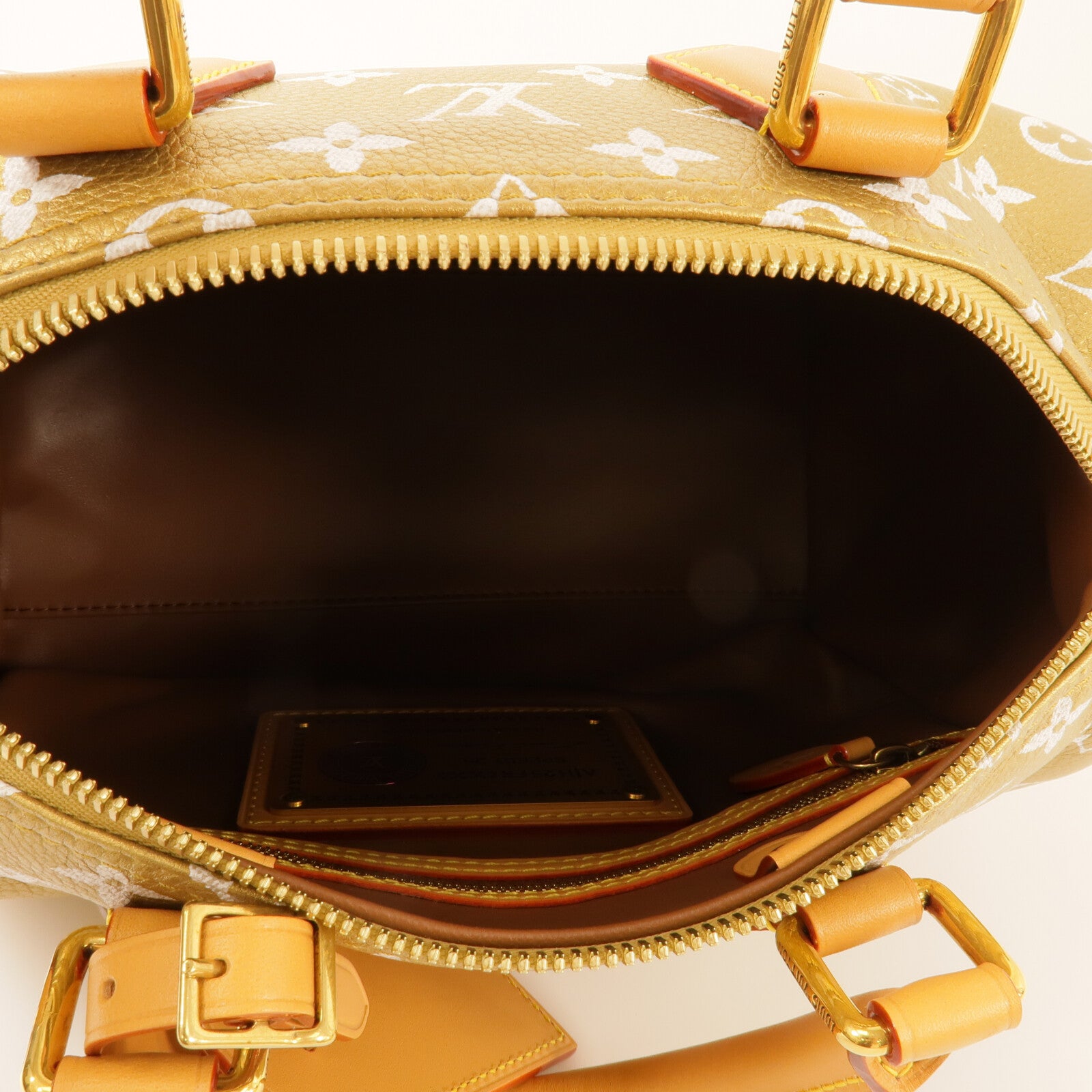 LOUIS VUITTON 牛皮皮革Speedy P9 Bandouliere 25手挽肩背兩用袋