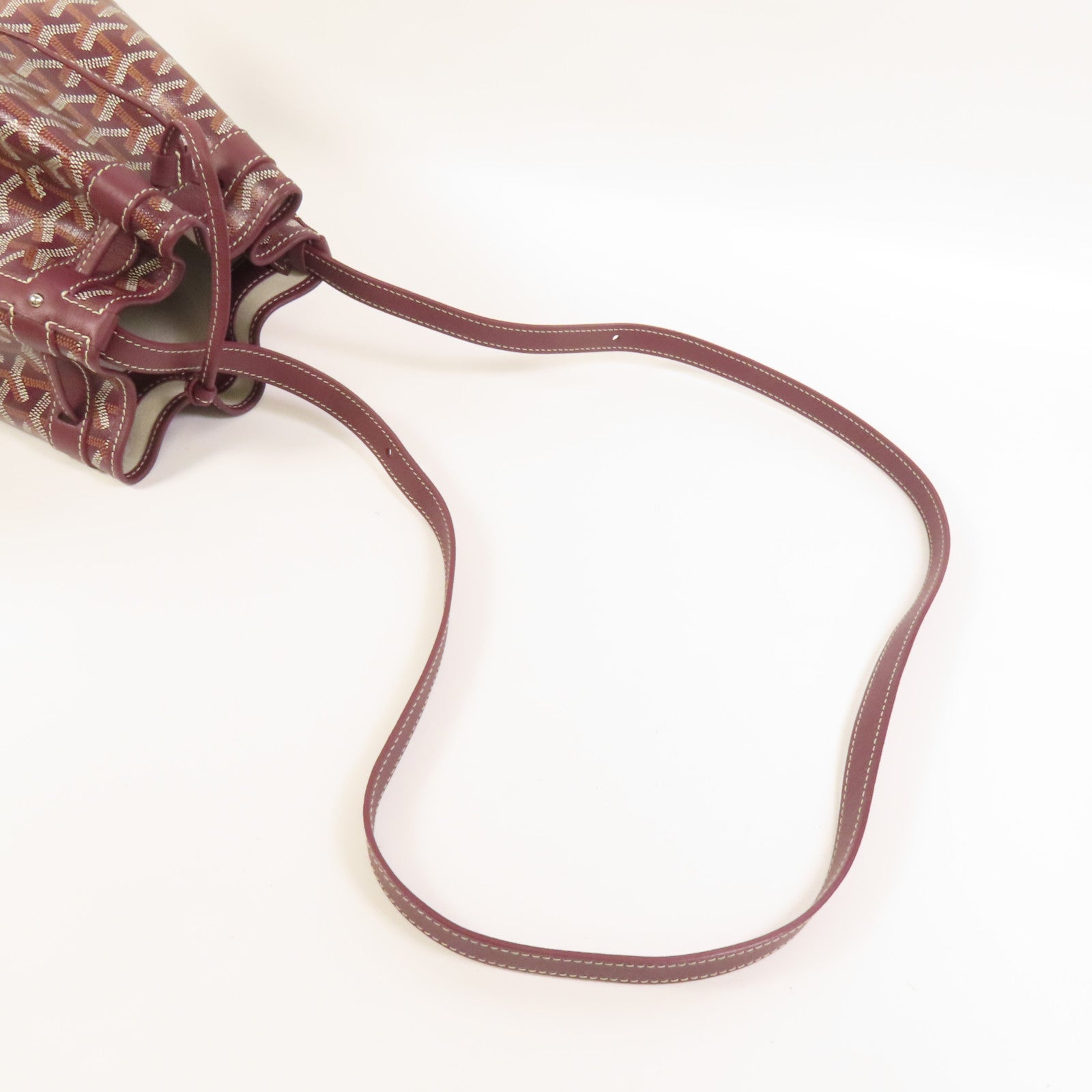 GOYARD 【激減優惠】塗層帆布Petit Flot Bucket肩背袋