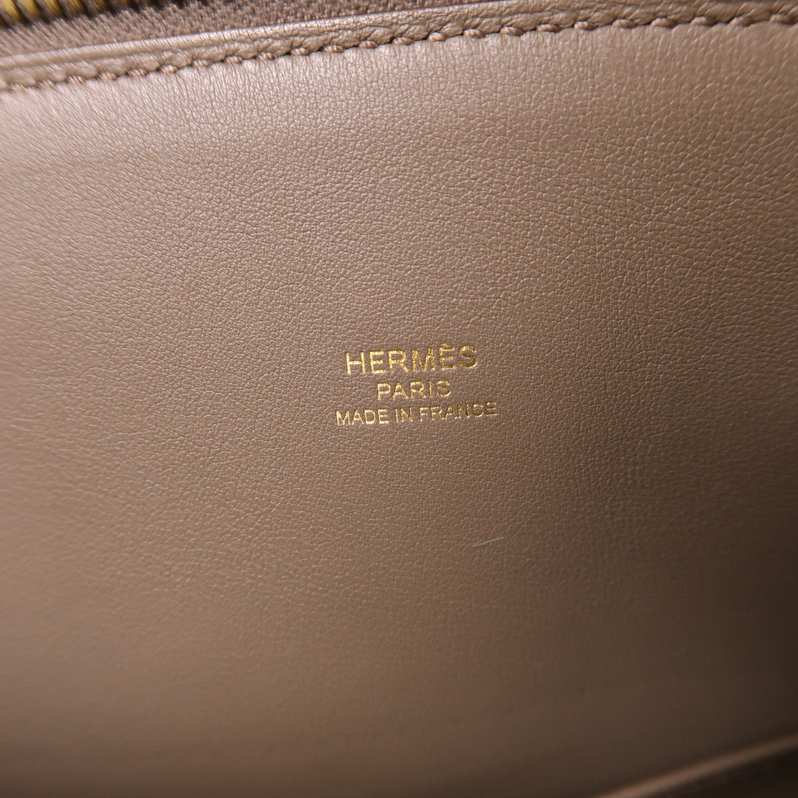 HERMES Epsom皮革Bolide 31金扣手挽肩背兩用袋