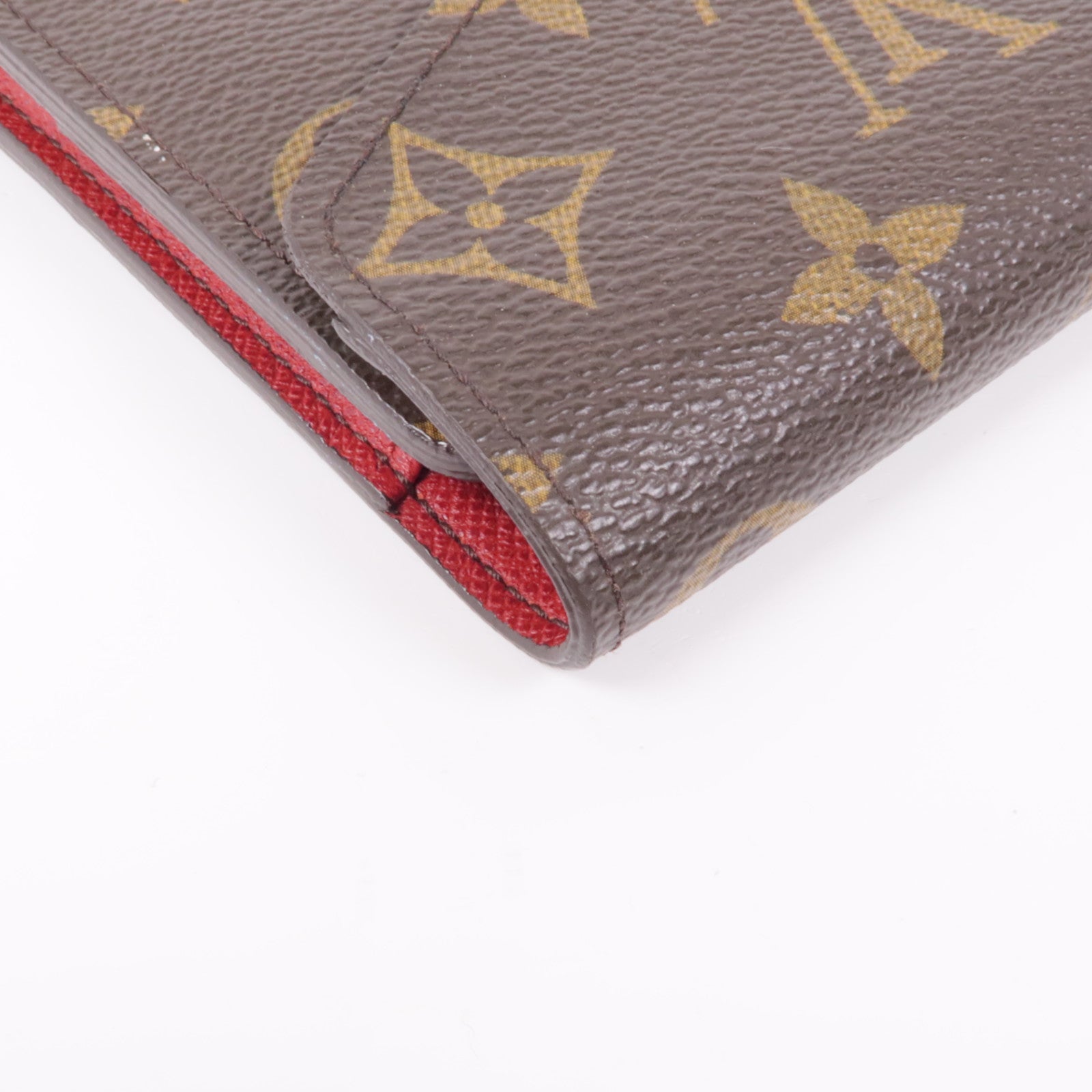 LOUIS VUITTON Monogram Emilie金扣長錢包