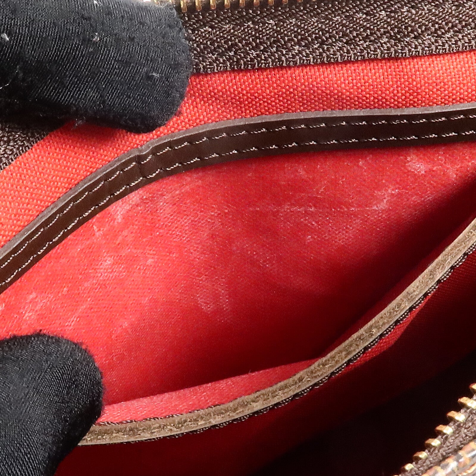 LOUIS VUITTON Damier Speedy 25手挽袋