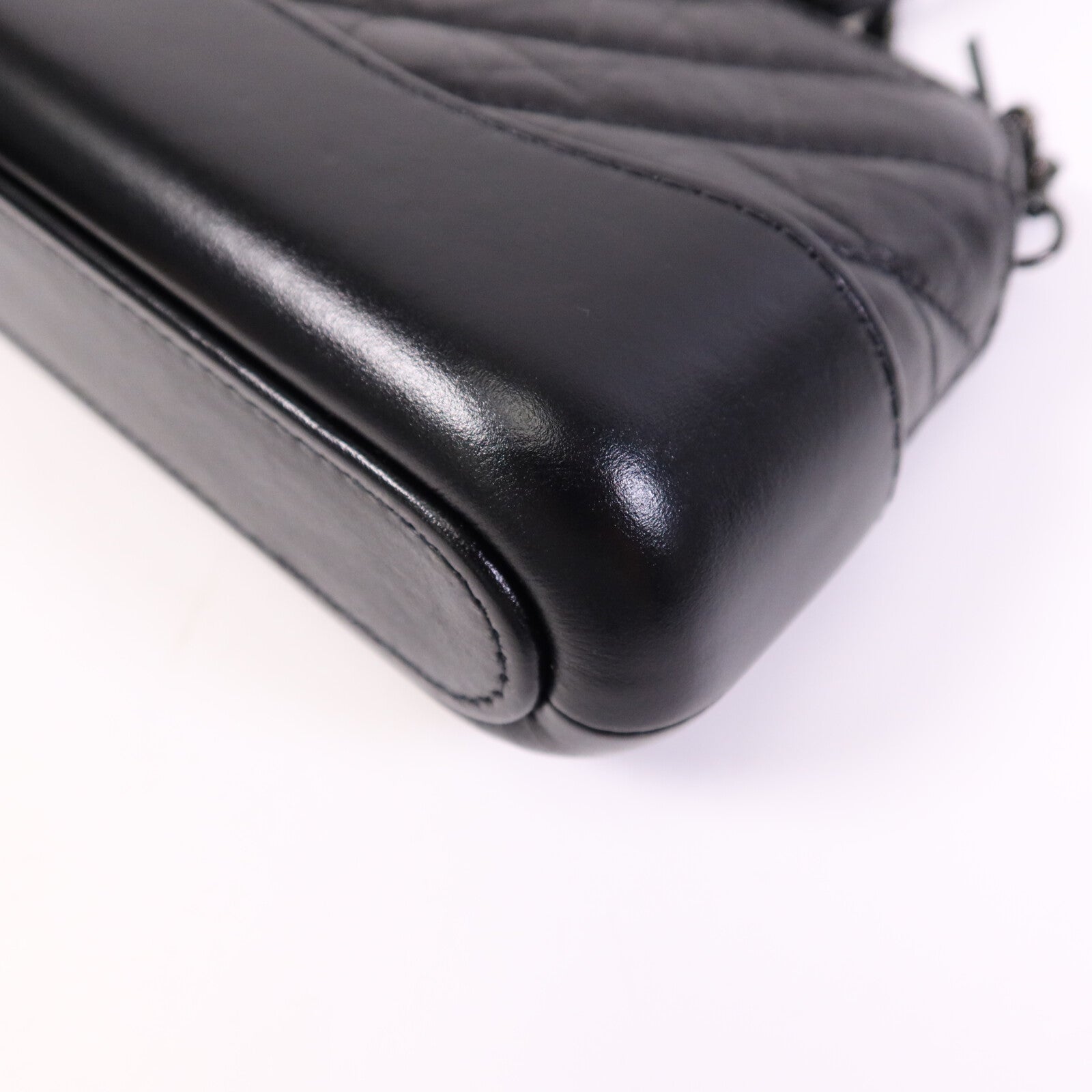 CHANEL 羊皮皮革Gabrielle Wallet On Chain鏈帶肩背袋
