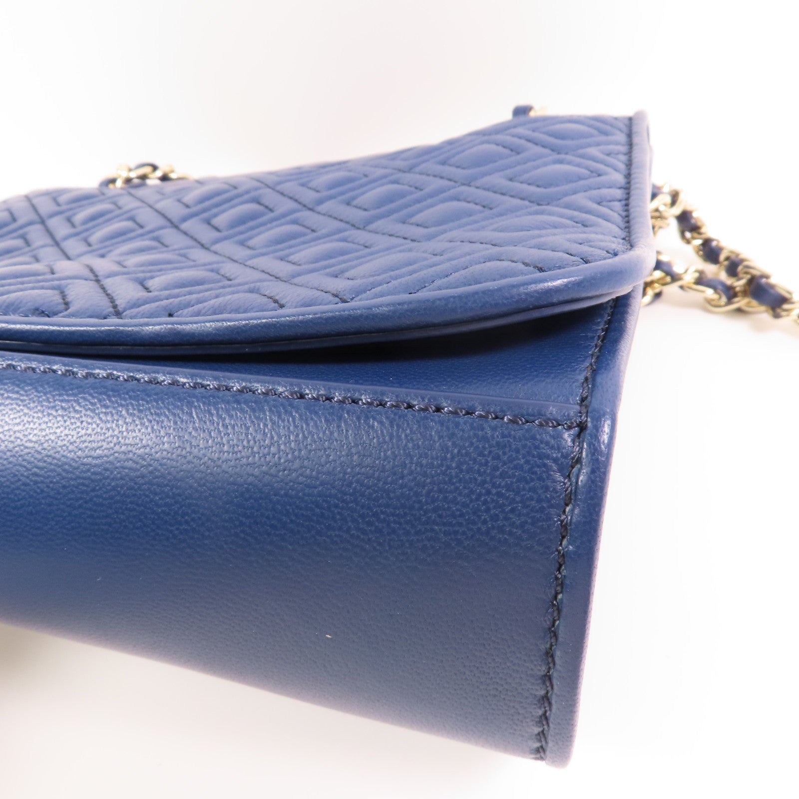 Tory Burch 牛皮皮革Chain Shoulder Bag金扣鏈帶肩背袋