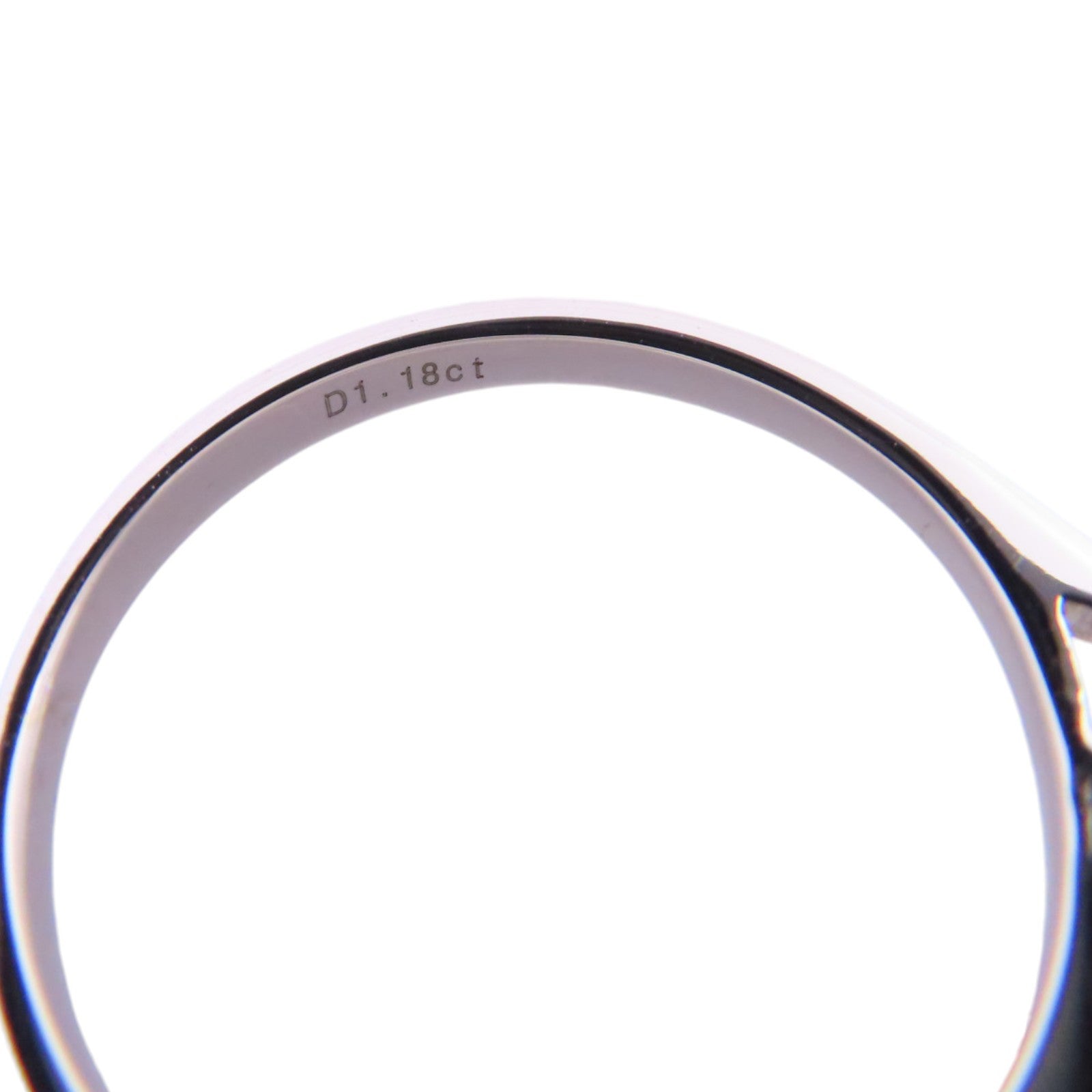 JEWELRY (PRICE DOWN) Diamond Ring US#4.75 18K White Gold