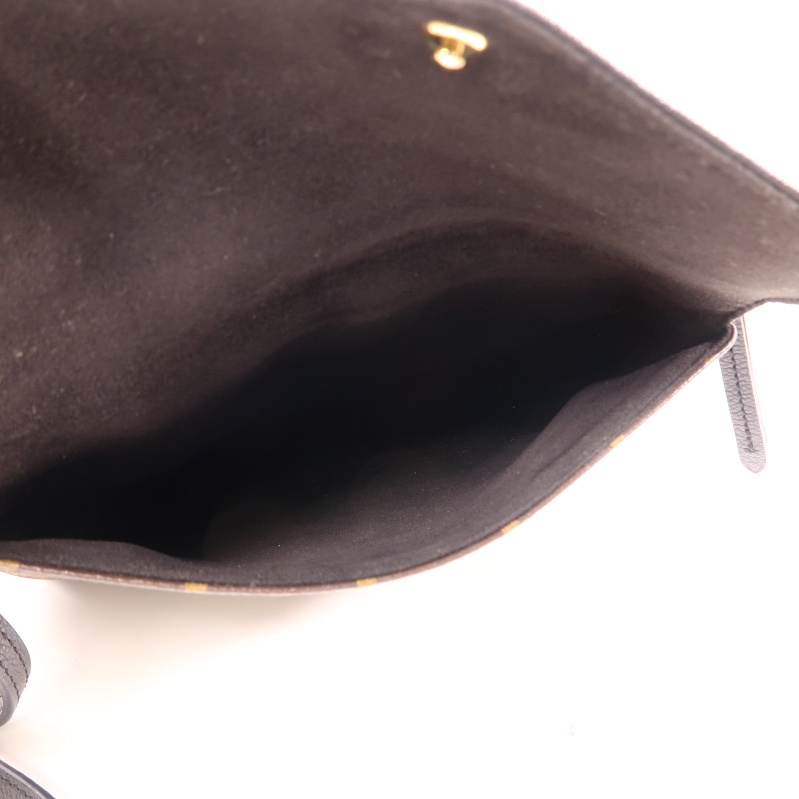 LOUIS VUITTON Monogram Twice Shoulder Bag金扣肩背袋啡色/黑色