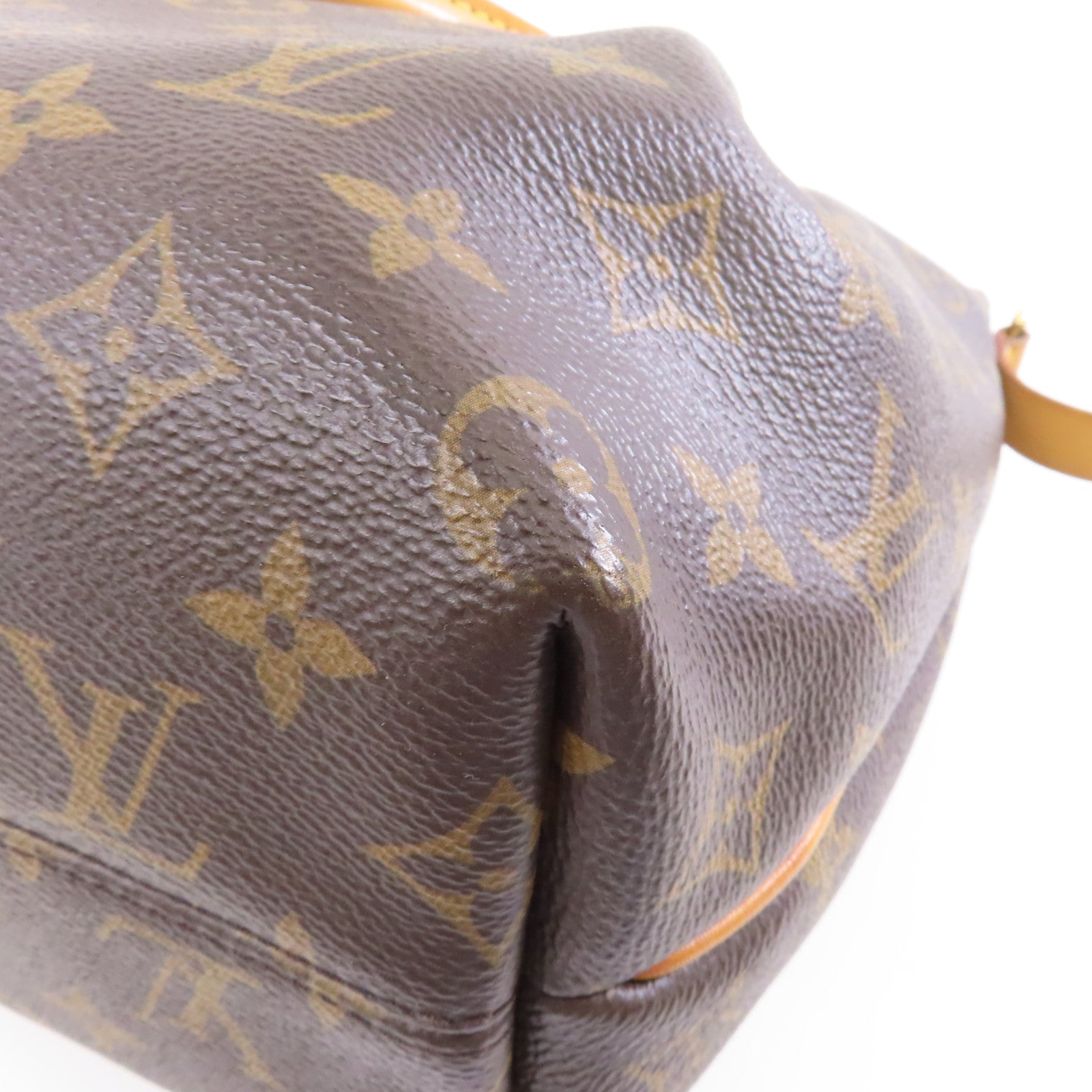 LOUIS VUITTON Monogram Turenne PM金扣手挽肩背兩用袋啡色