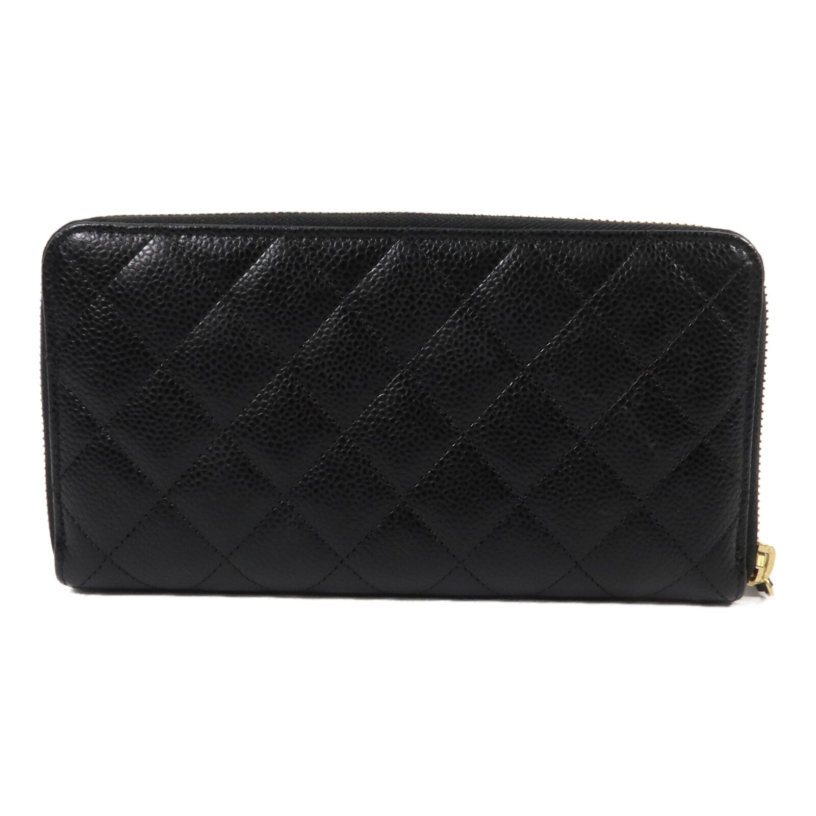 CHANEL 牛皮皮革Zipper Long Wallet長錢包