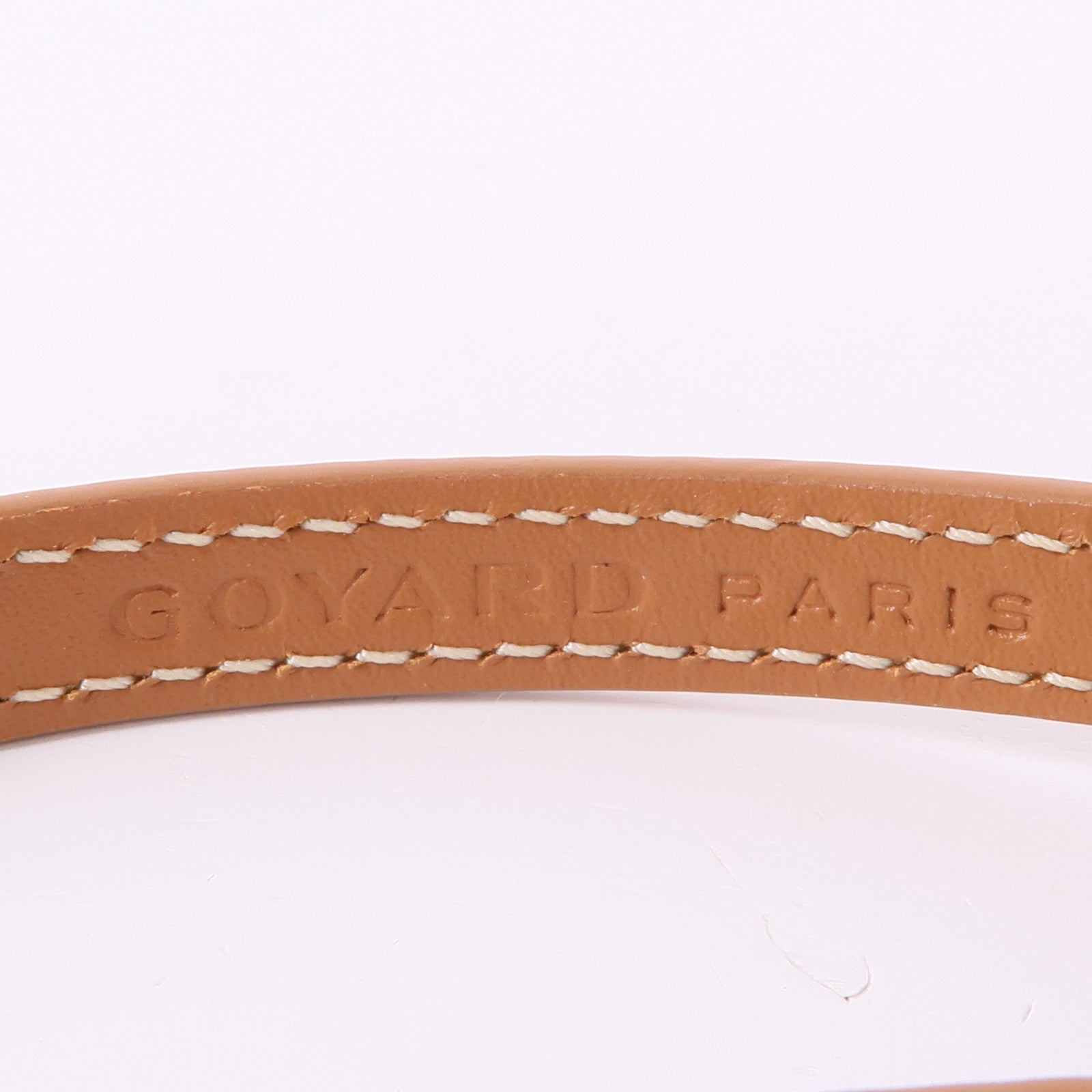 GOYARD 皮革Bracelet銀扣手帶