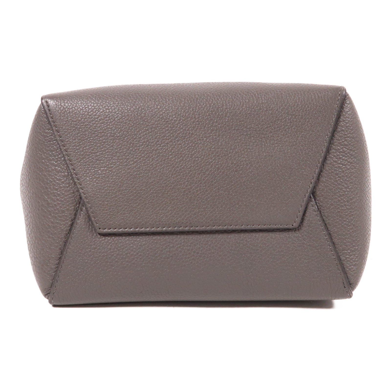 CELINE 【激減優惠】牛皮皮革Sangle Bucket Bag金扣肩背袋