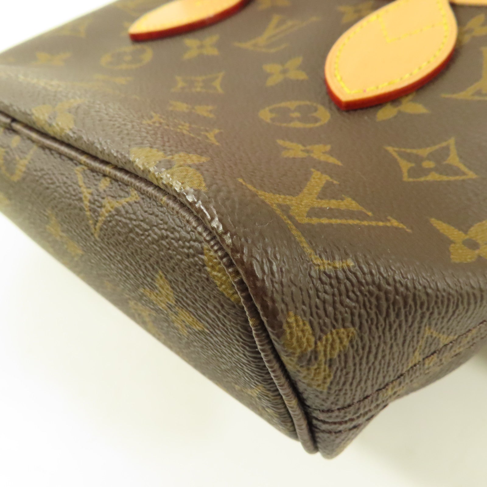 LOUIS VUITTON Monogram Neverfull BB金扣手挽肩背兩用袋