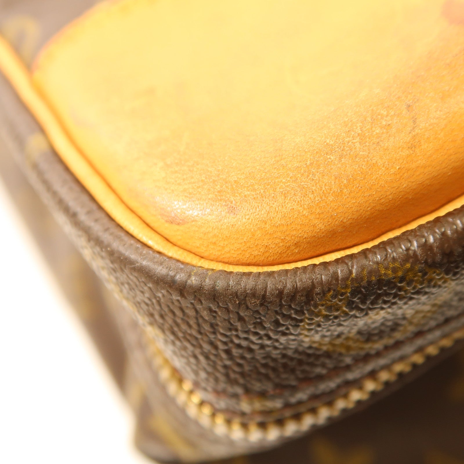 LOUIS VUITTON Monogram Sirius Travel Bag金扣波士頓包棕色