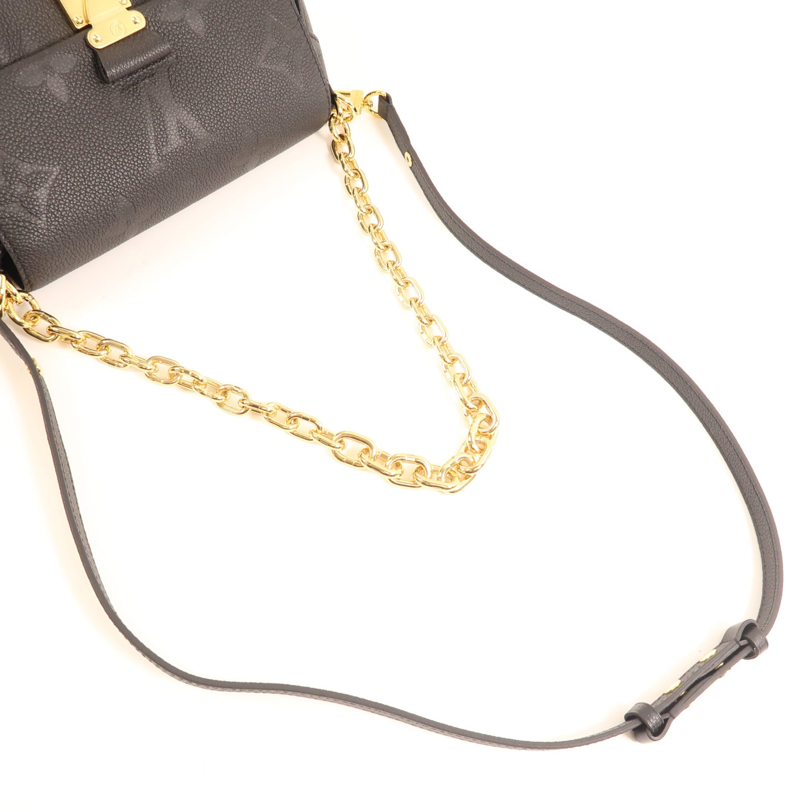 LOUIS VUITTON Monogram Empreinte Favorite金扣手挽肩背兩用袋