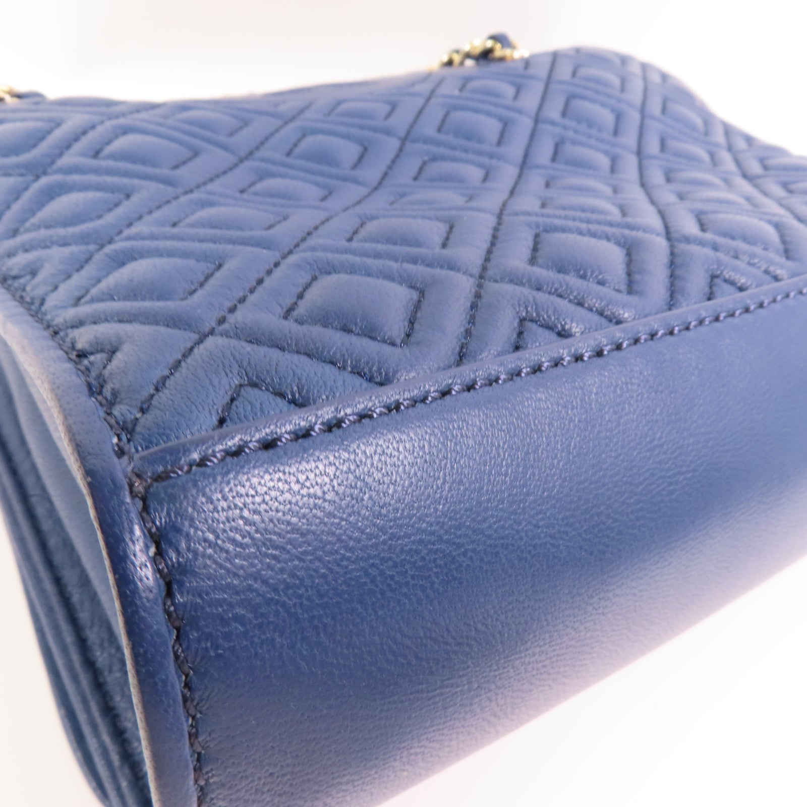 Tory Burch 牛皮皮革Chain Shoulder Bag金扣鏈帶肩背袋
