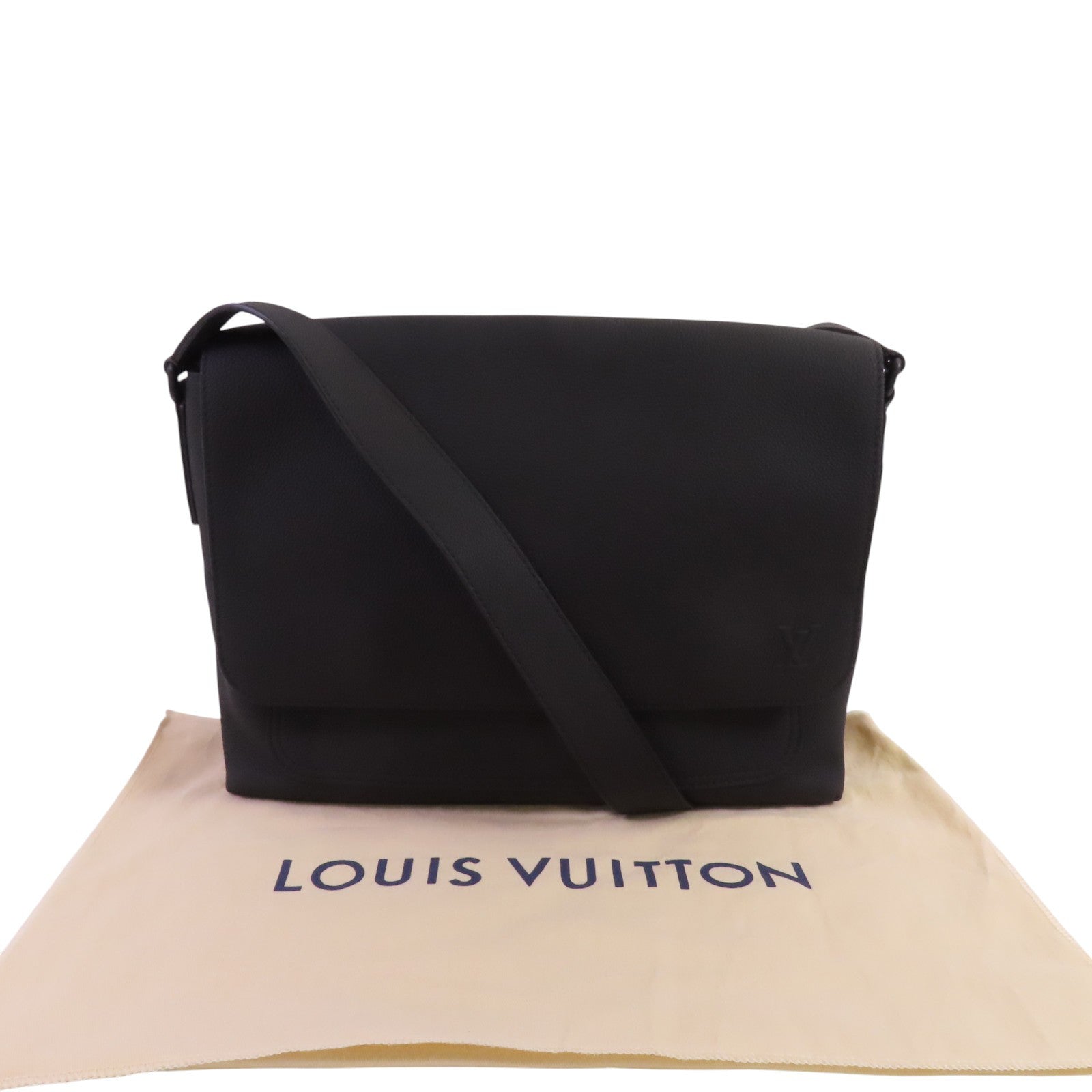 LOUIS VUITTON Waxy Calfskin Speed Messenger肩背袋