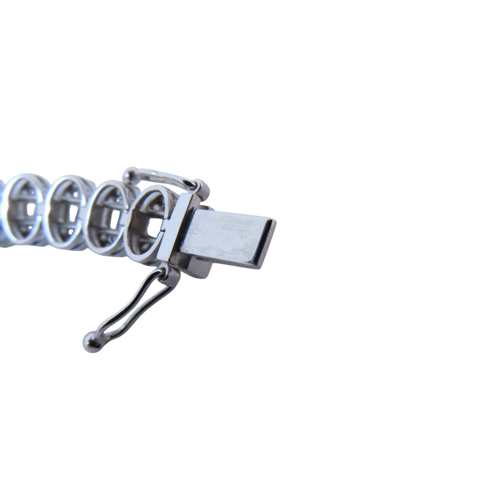 JEWELRY Diamond Bracelet 18K White Gold