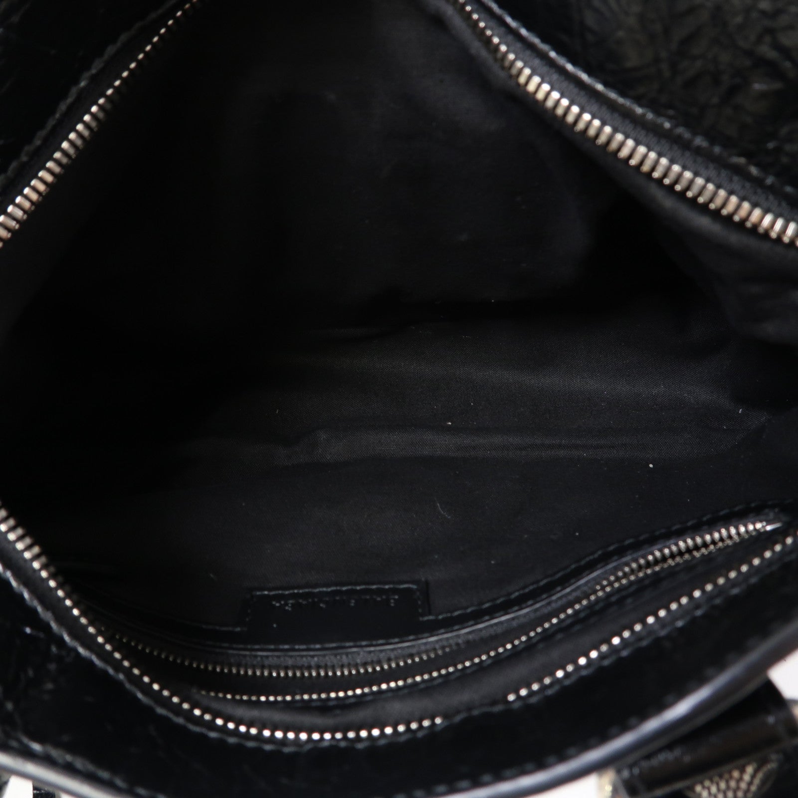 BALENCIAGA 牛皮皮革Le Cagole Tote Bag銀扣手挽肩背兩用袋黑色
