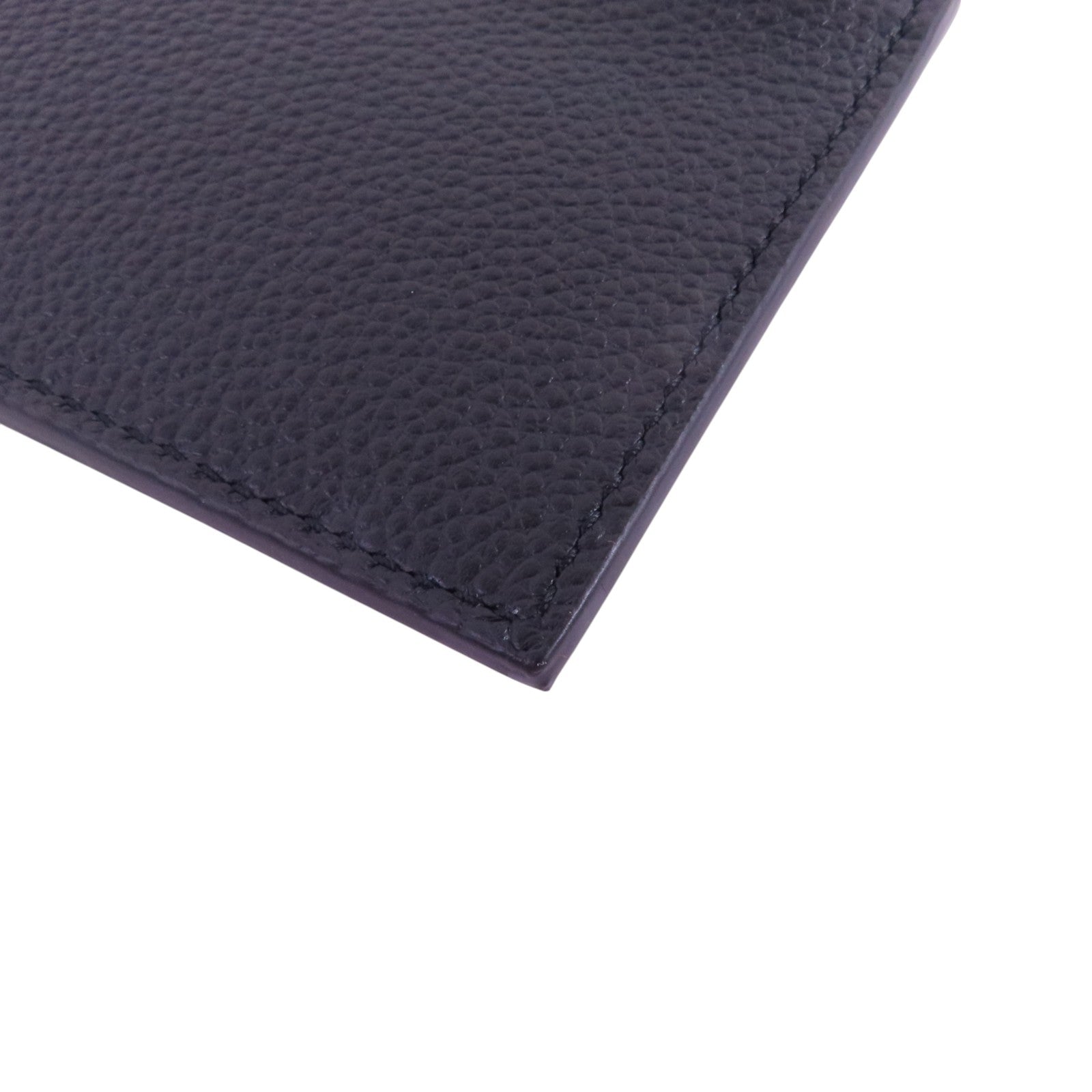 SAINT LAURENT YSL SHW Card Case Card Holder 458583 Calfskin Leather