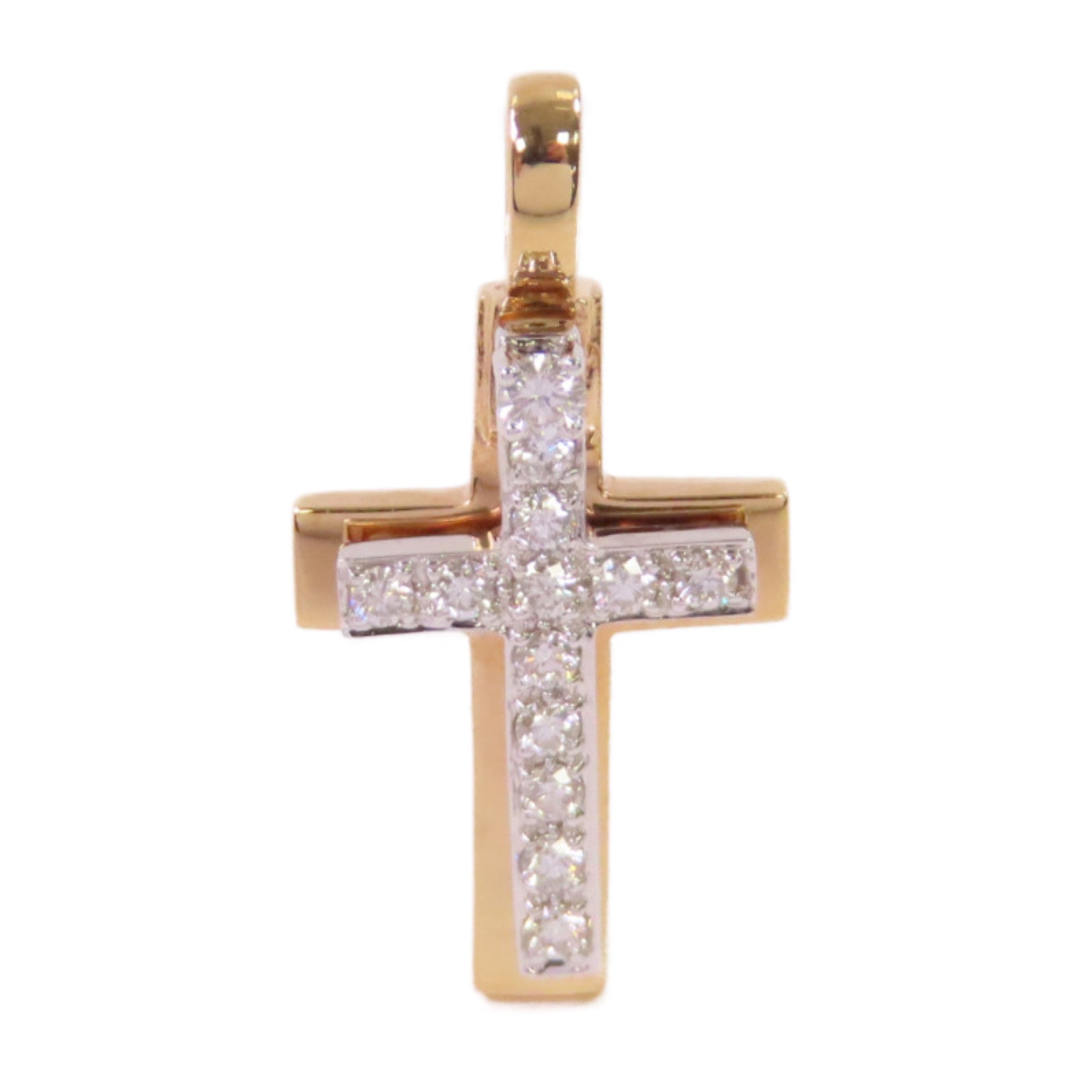 JEWELRY 18K白金Diamond Pendant Top 0.29ct鑽石吊墜