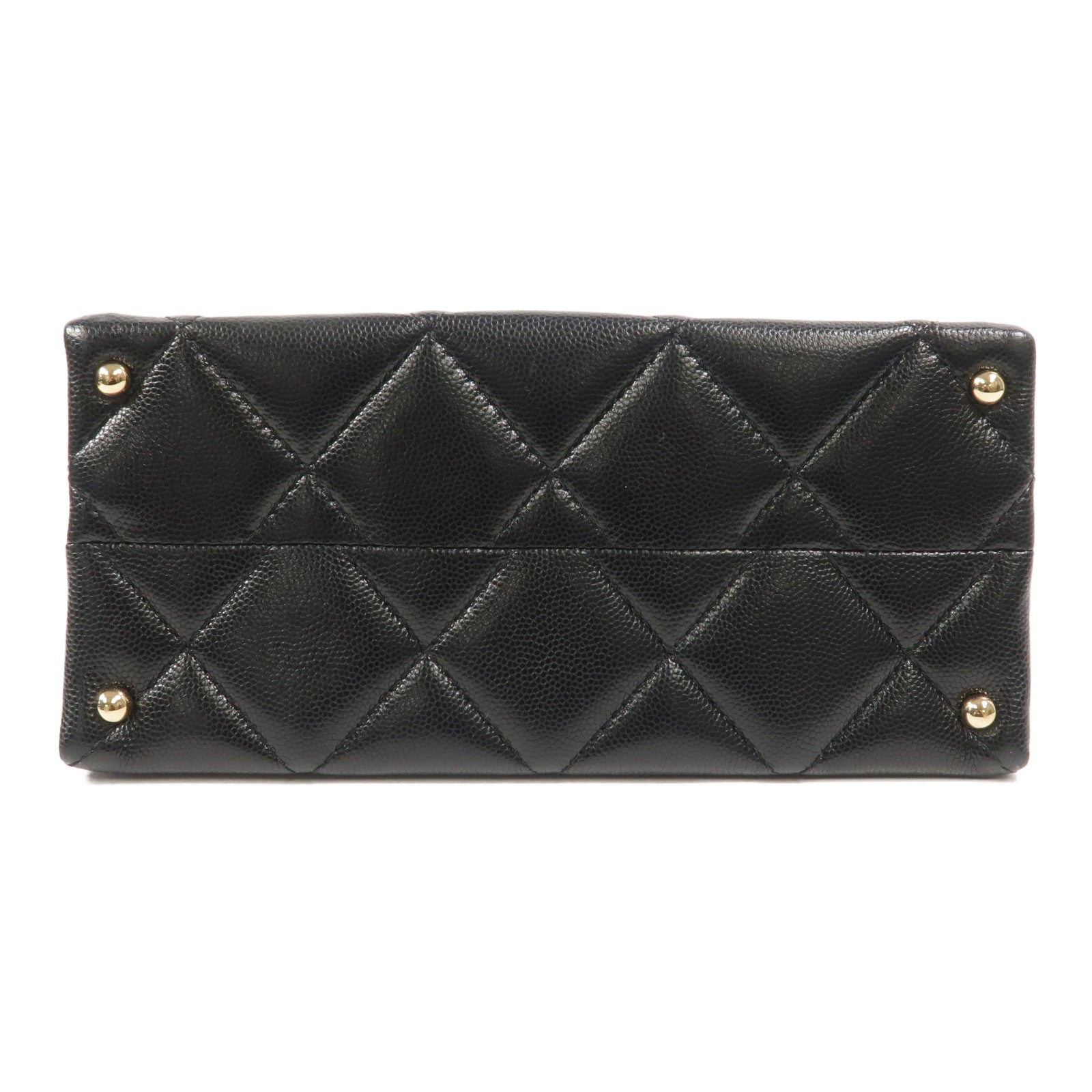 CHANEL 牛皮皮革Top Handle Handbag鏈帶手挽肩背兩用袋
