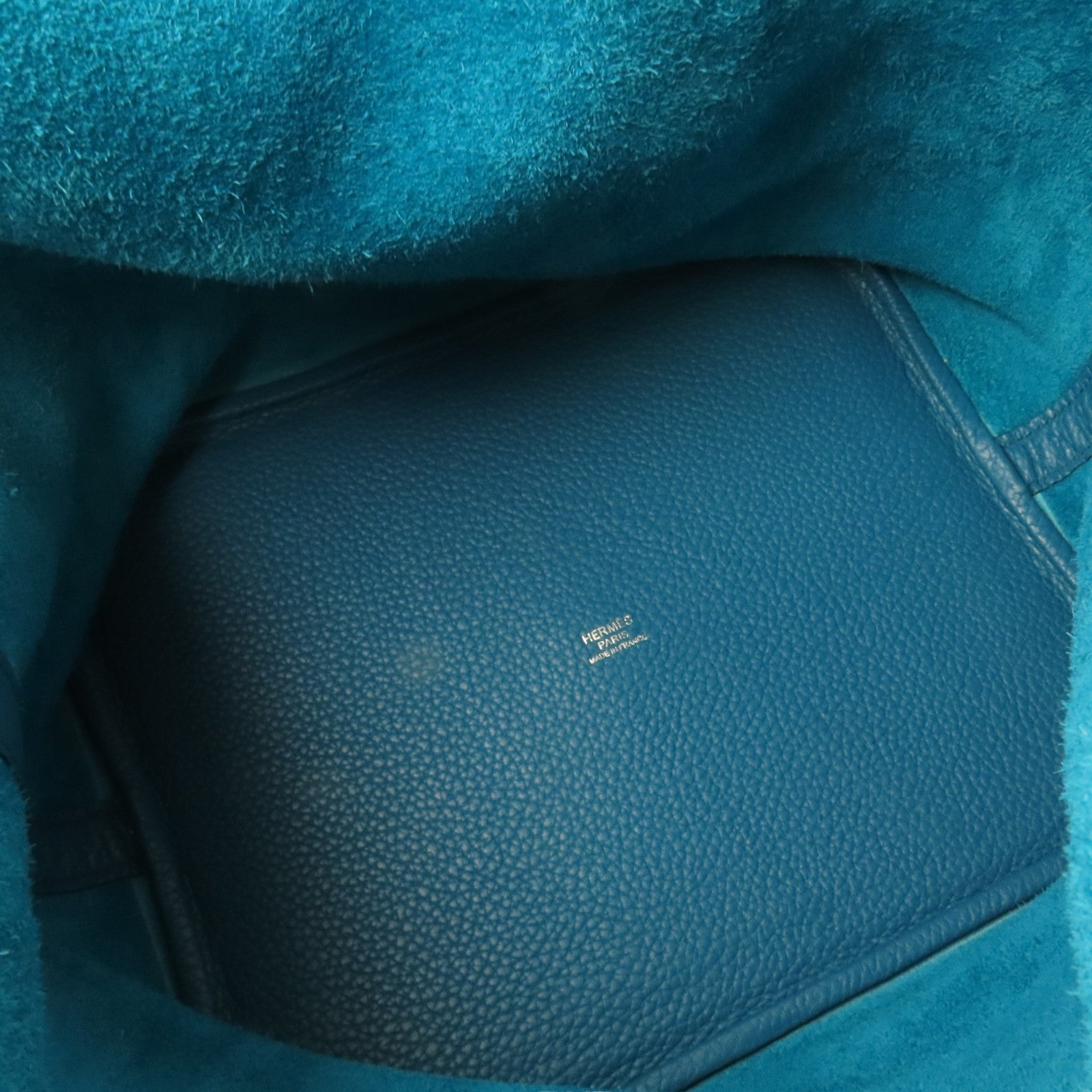 HERMES Clemence Picotin GM銀扣手挽袋