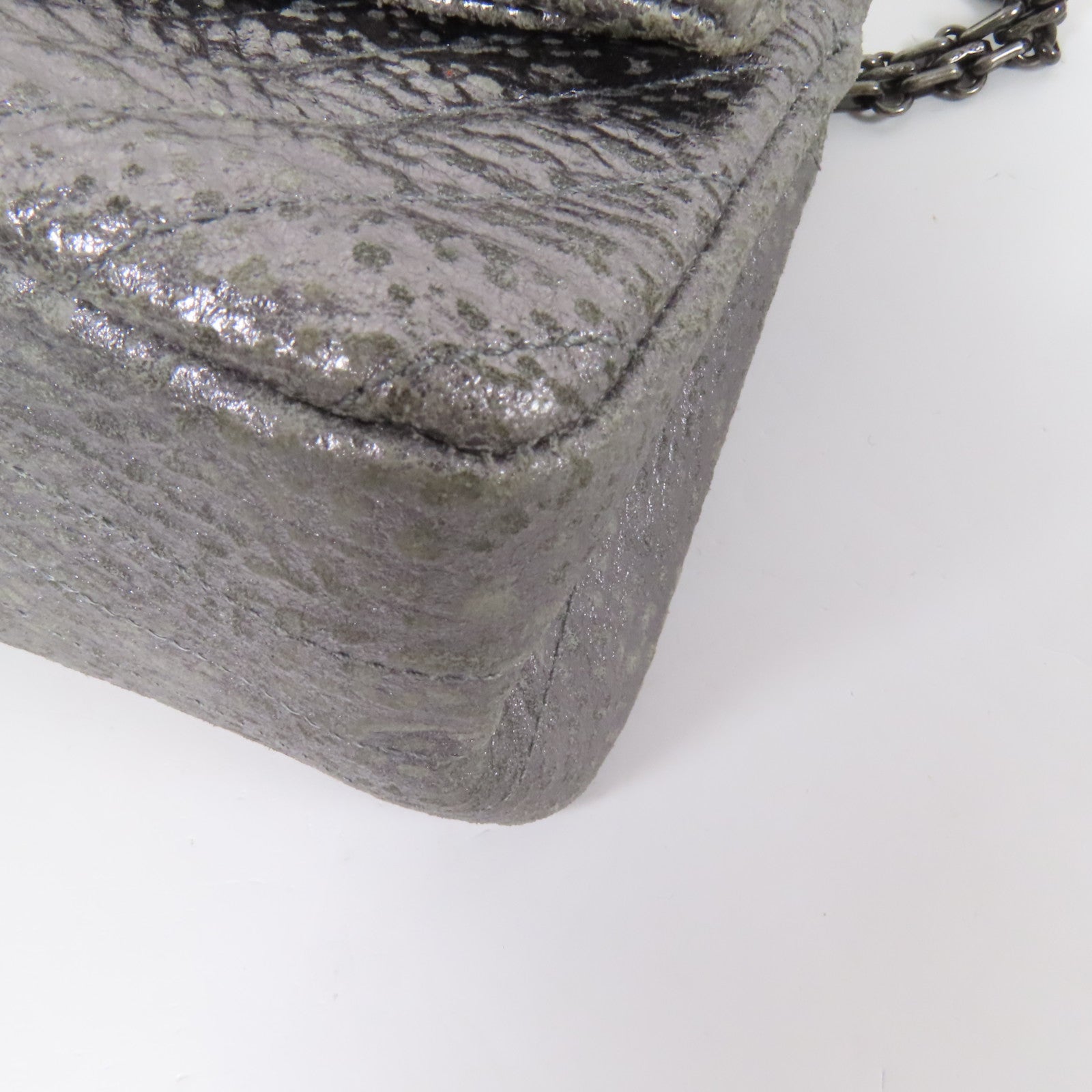 CHANEL 牛皮皮革2.55 Mini鏈帶肩背袋